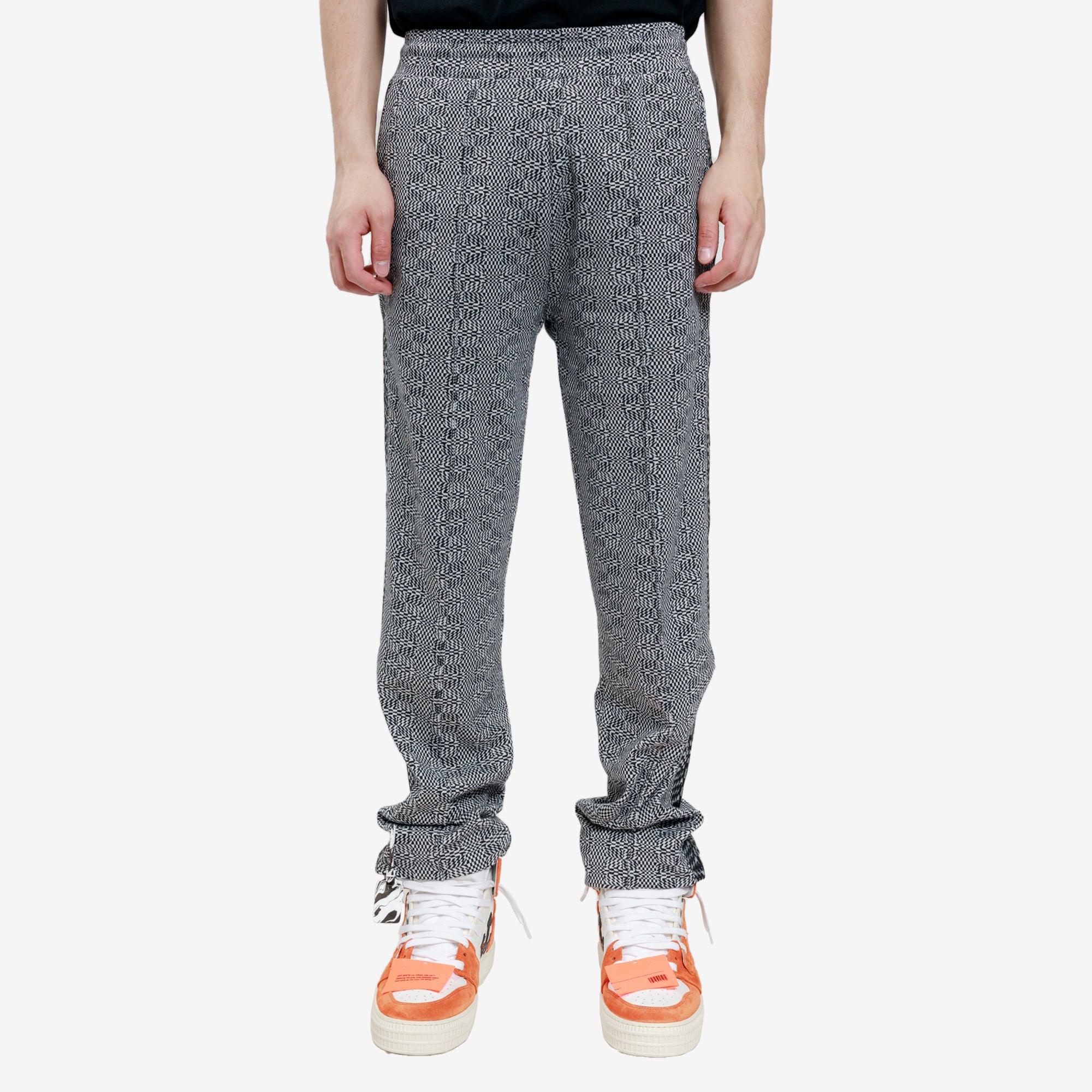 Alexander McQueen McQ Check Trousers Black - 1