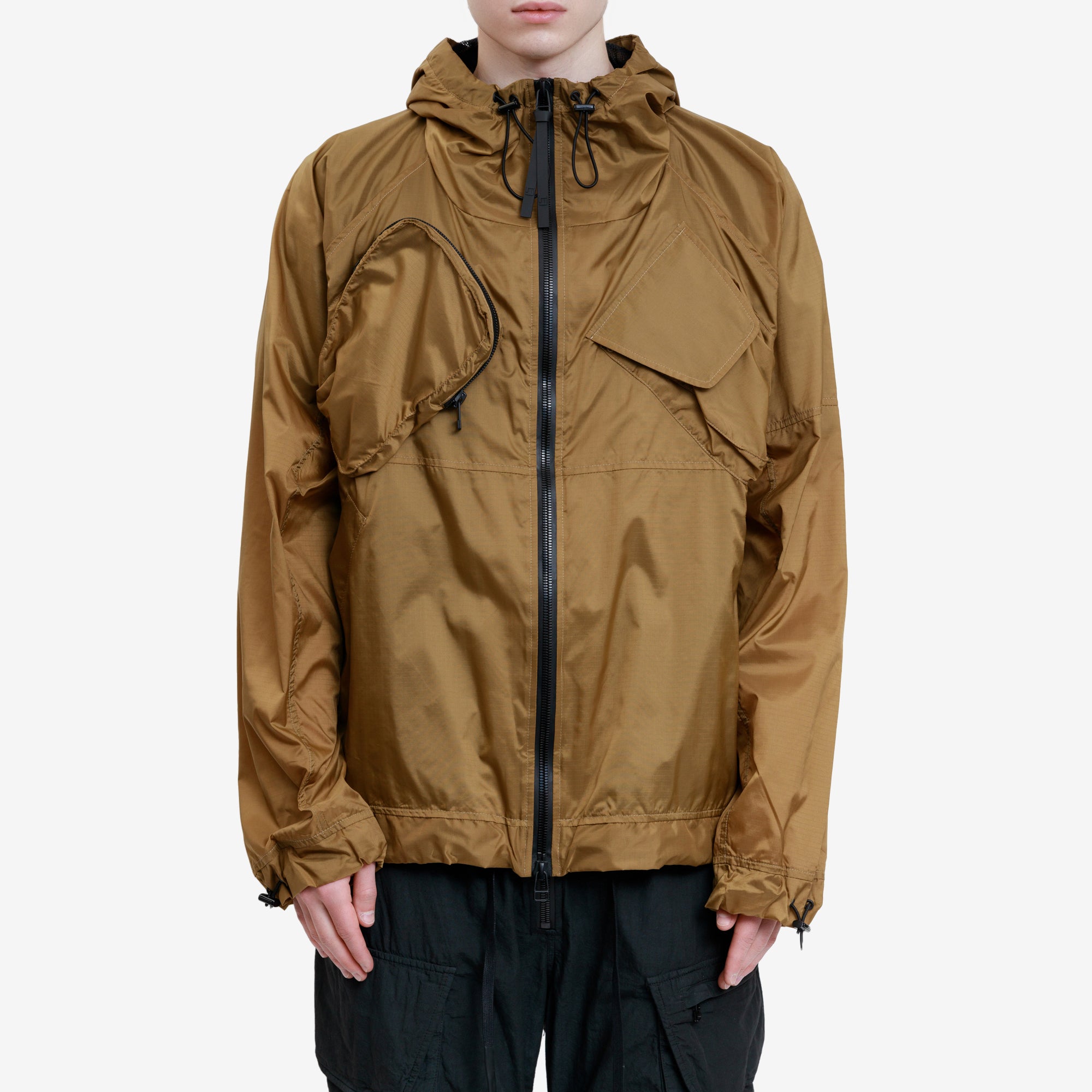 GALL 3D Pockets Track Jacket Bronze - 1