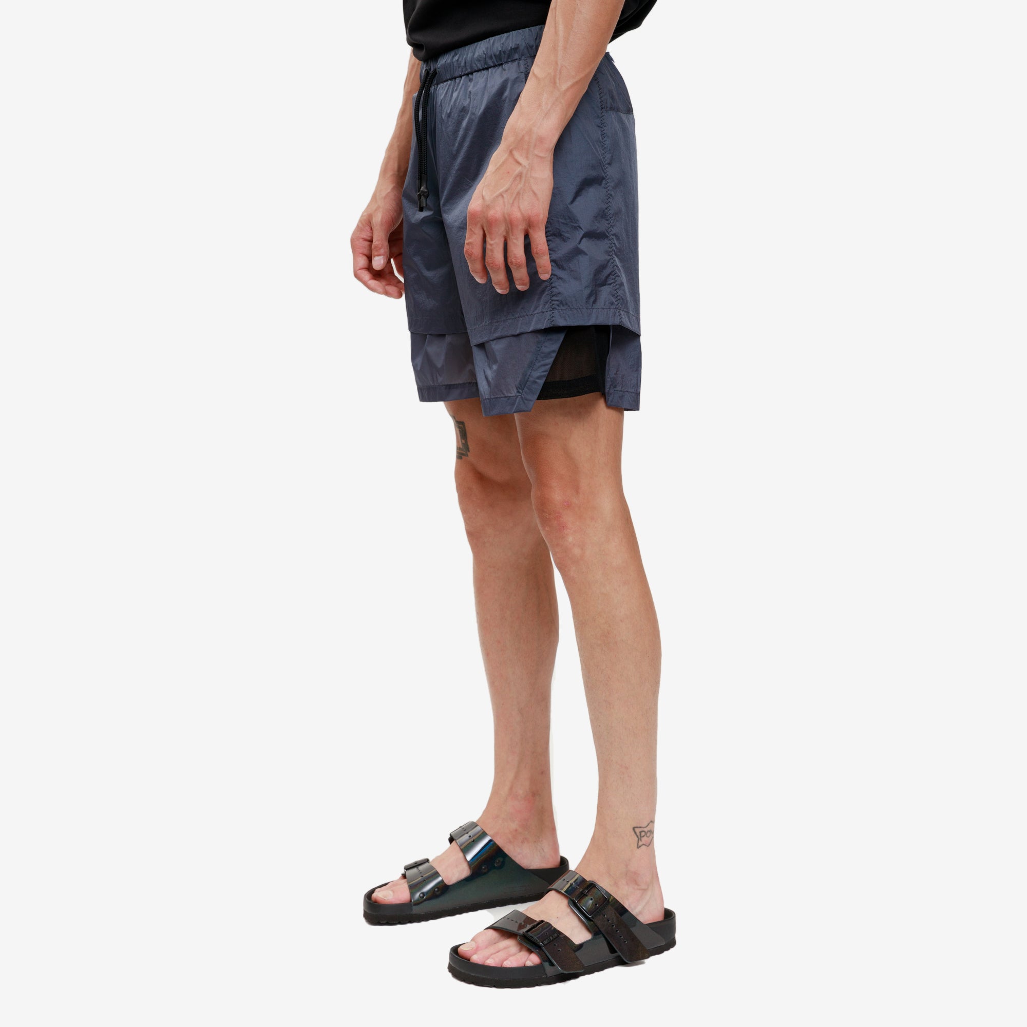 Photo of Alexander McQueen McQ Breathe Layered Shorts - 3