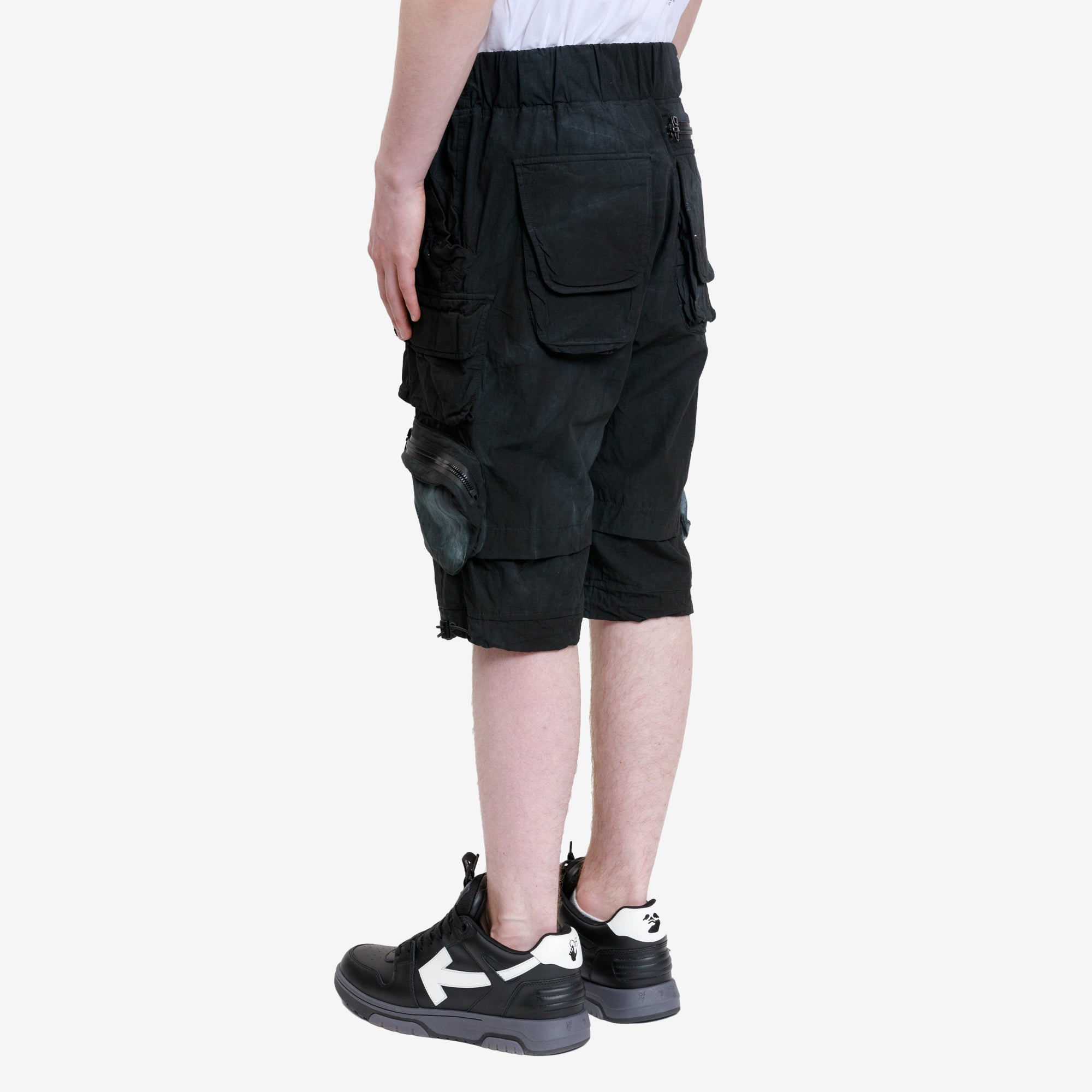 GALL Layered Congo Shorts Black Stone - 4