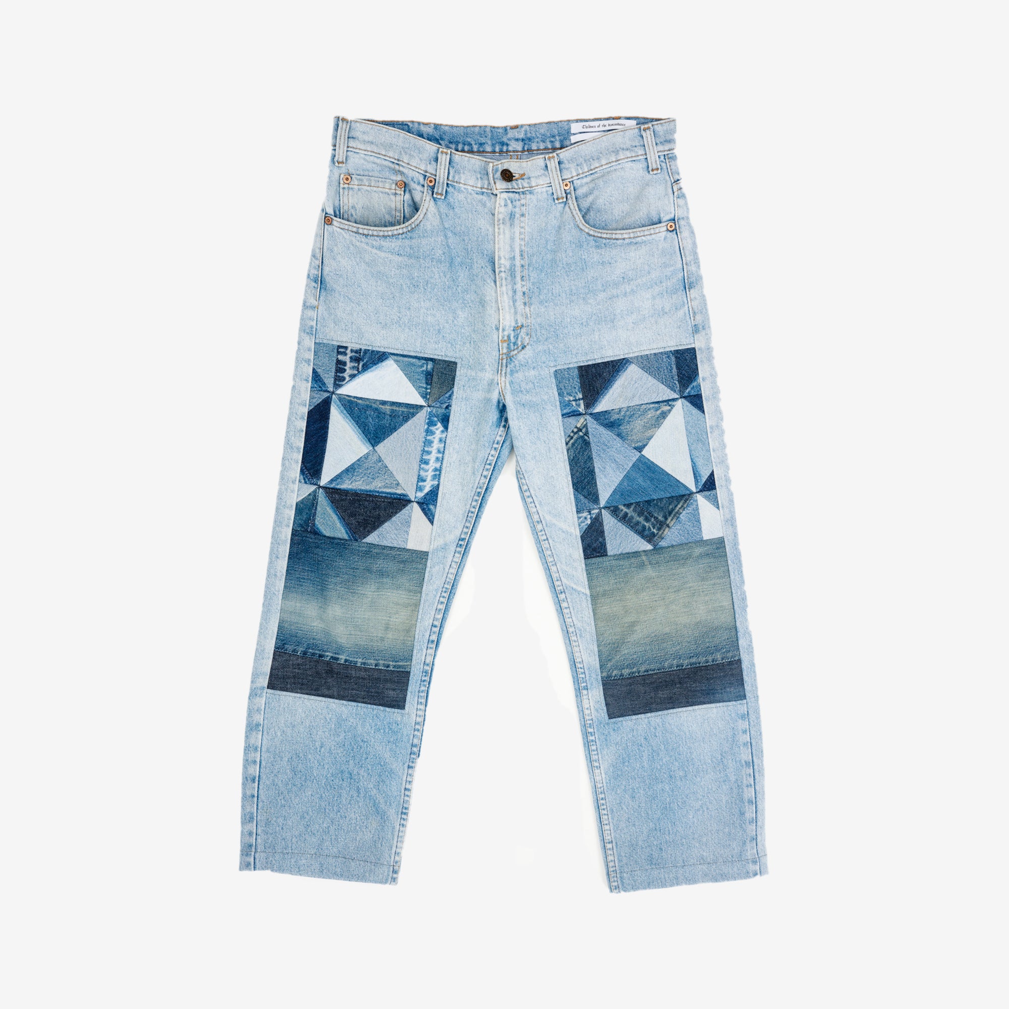 Children of the Discordance NY Old Patch Jeans Blue - 7