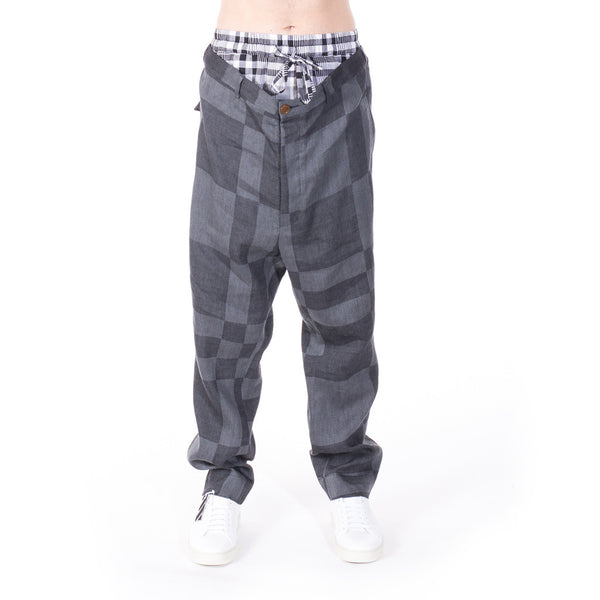 Vivienne Westwood Checkered Pants at Feuille Luxury - 1