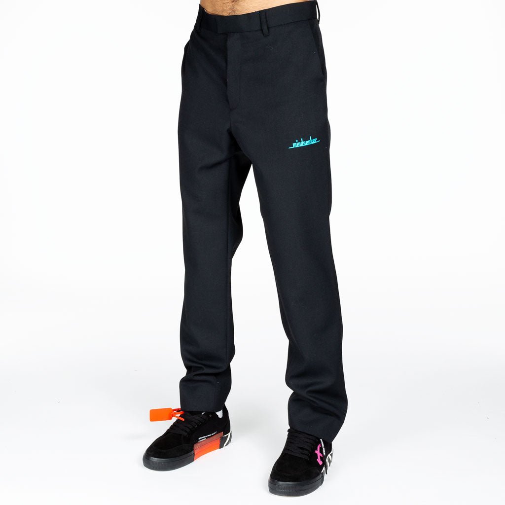 Mindseeker Embroidery Slacks Black - 1