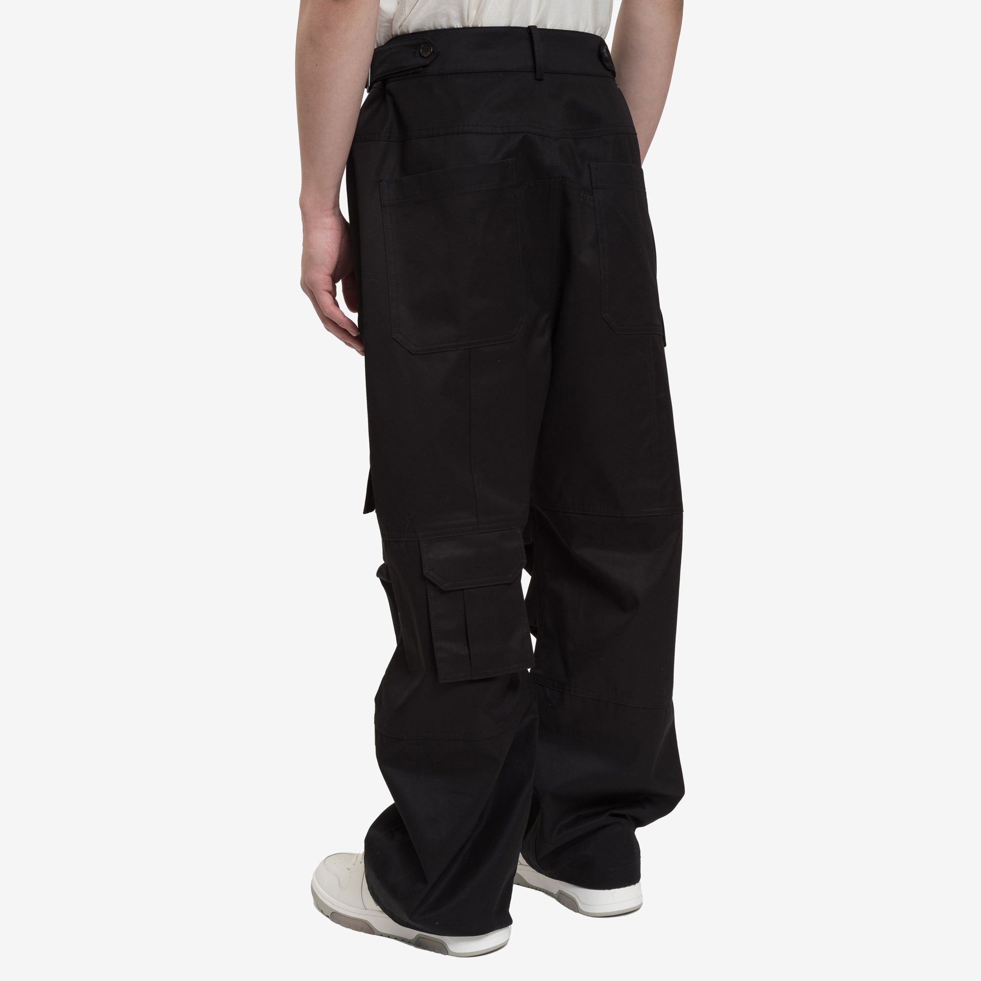 Juun.J Double Layered Cargo Pants Black - 4