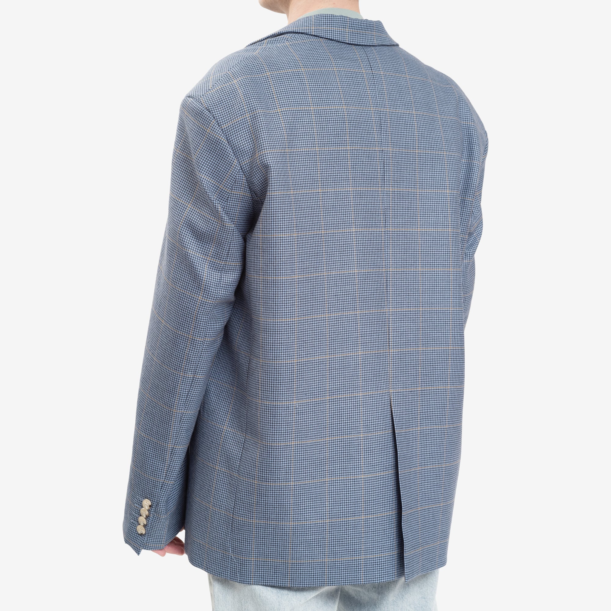 COOL T.M Oversized Zipped Blazer Blue - 4