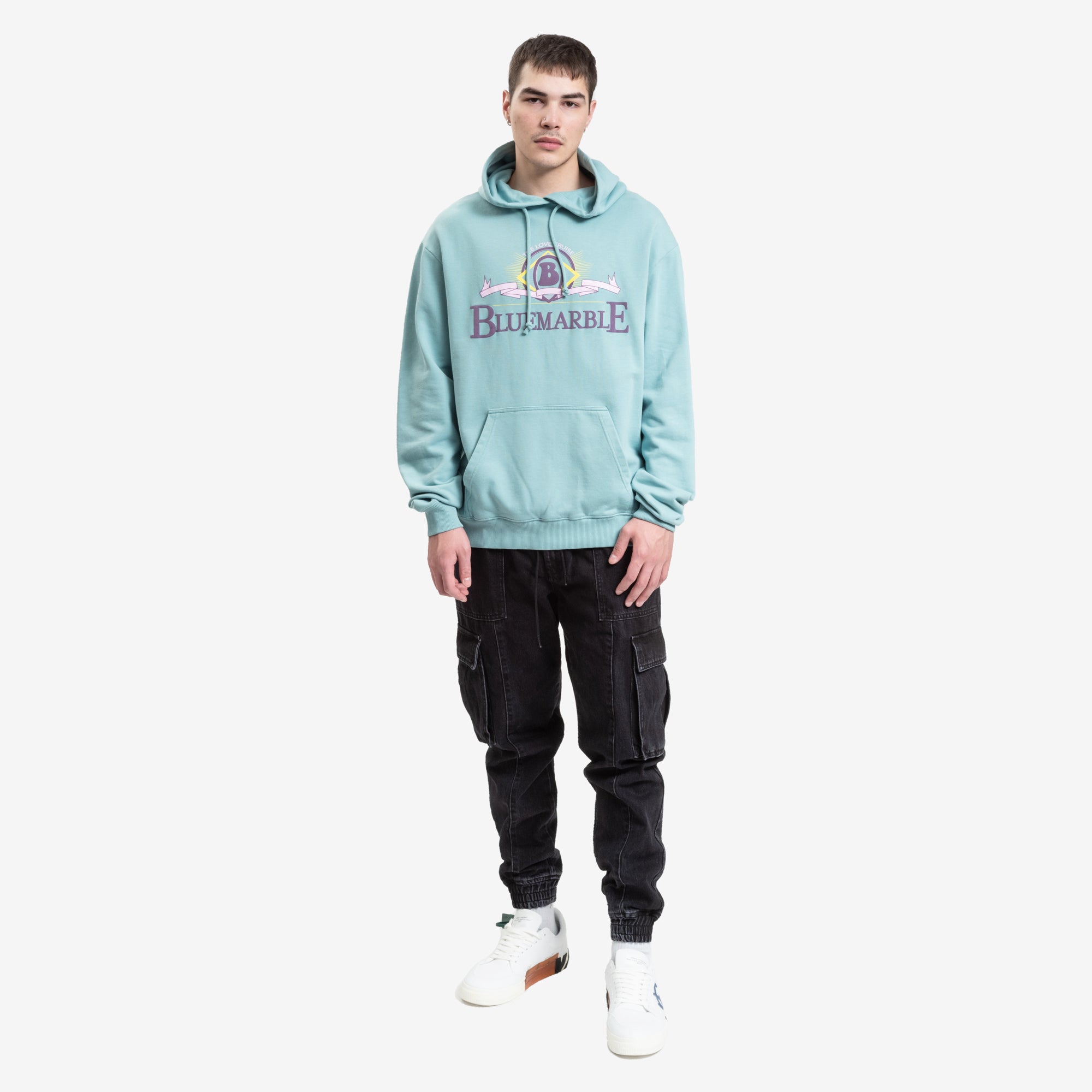 Bluemarble Love Cruise Hoody Teal - 2