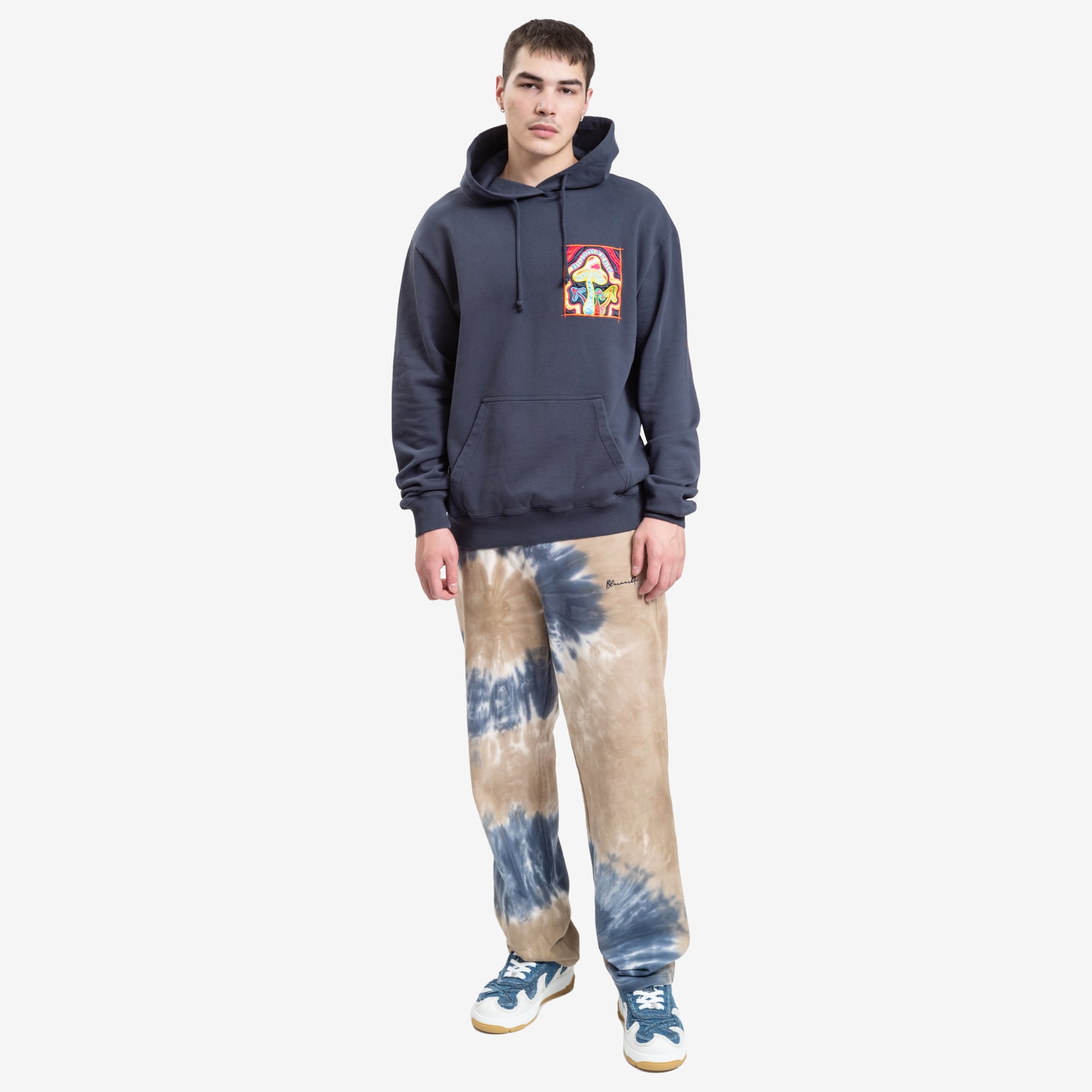 Bluemarble Tie Dye Sweatpants Blue - 2