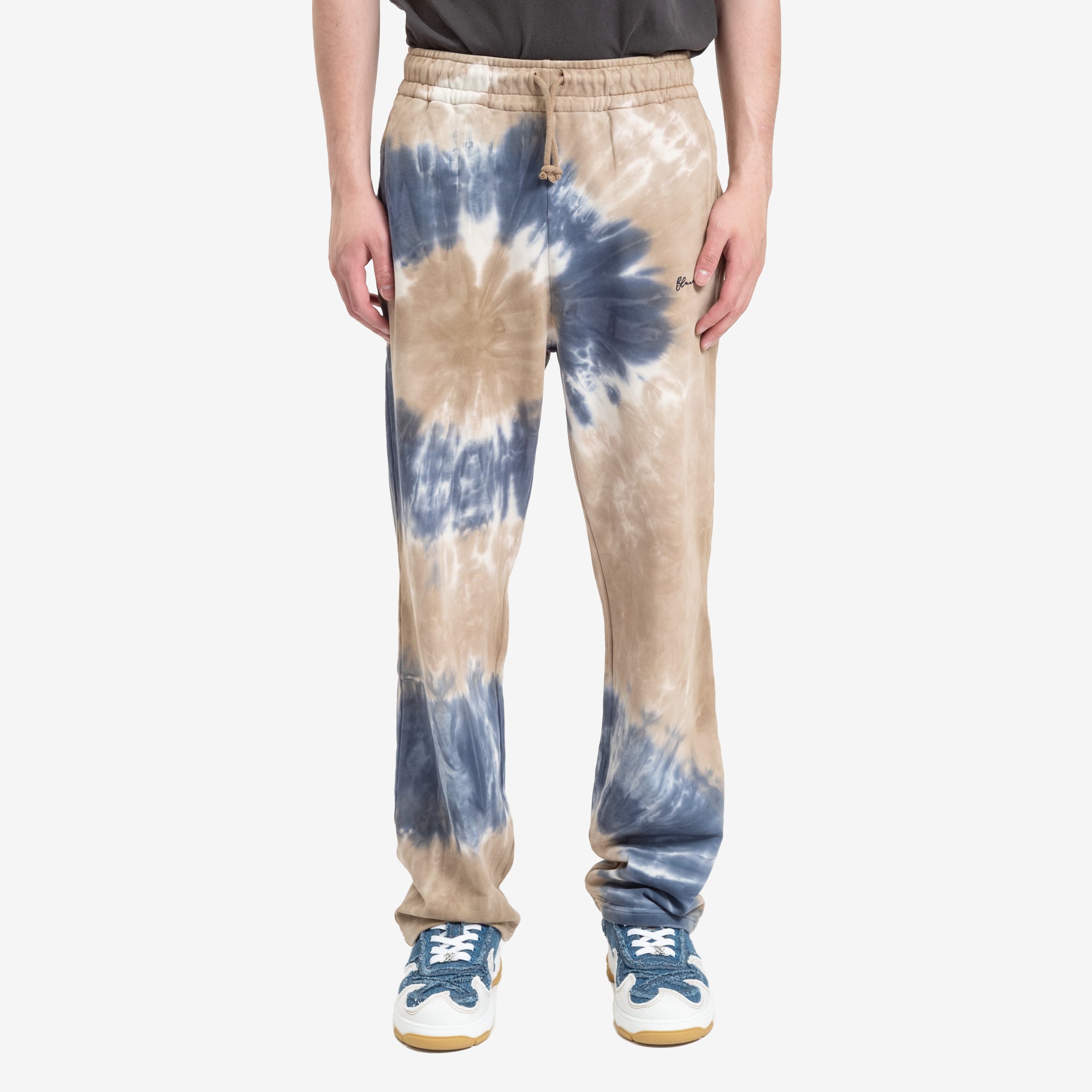 Bluemarble Tie Dye Sweatpants Blue - 1