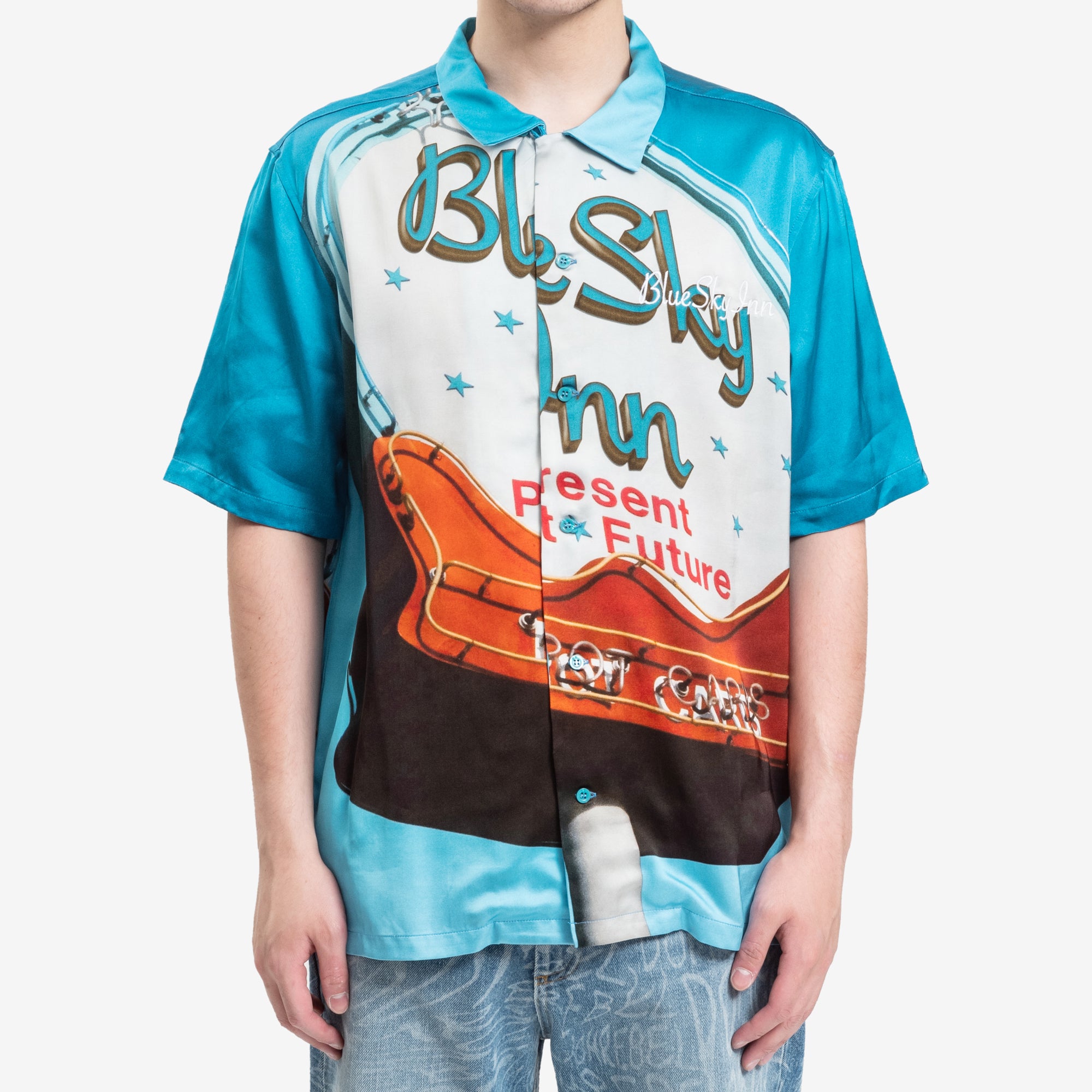 Blue Sky Inn Crystal Ball Shirt Blue - 1
