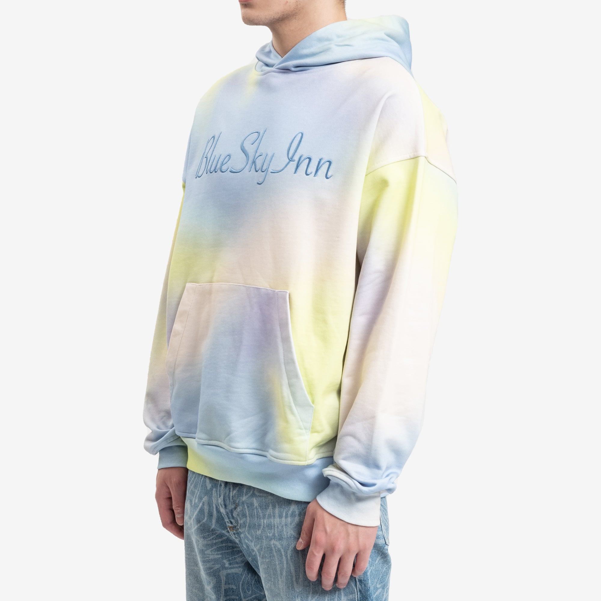 Blue Sky Inn Tie Dye Hoody Blue - 3