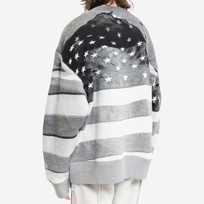 Jacquard Flag Sweater