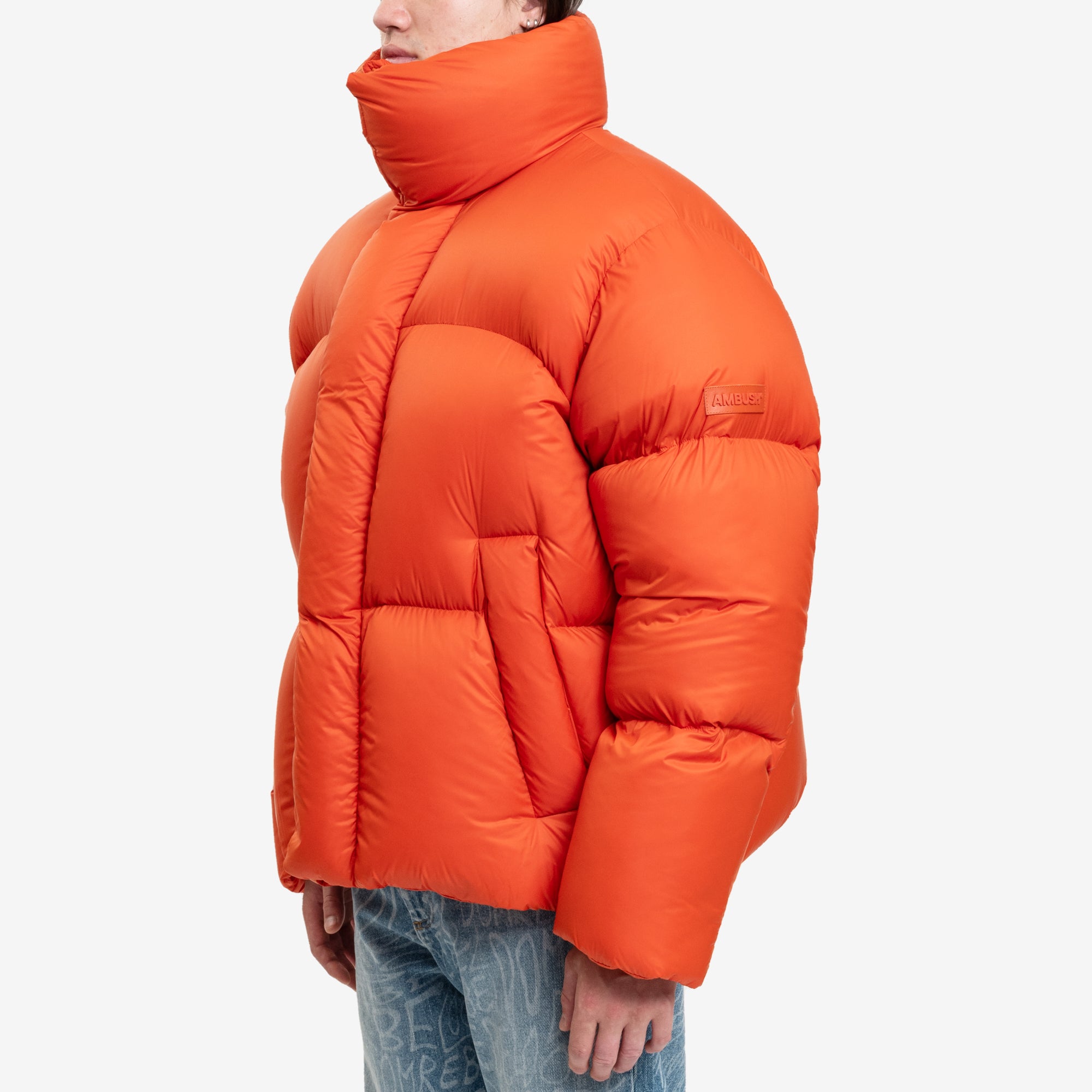 Ambush Orange Down Jacket Orange - 3