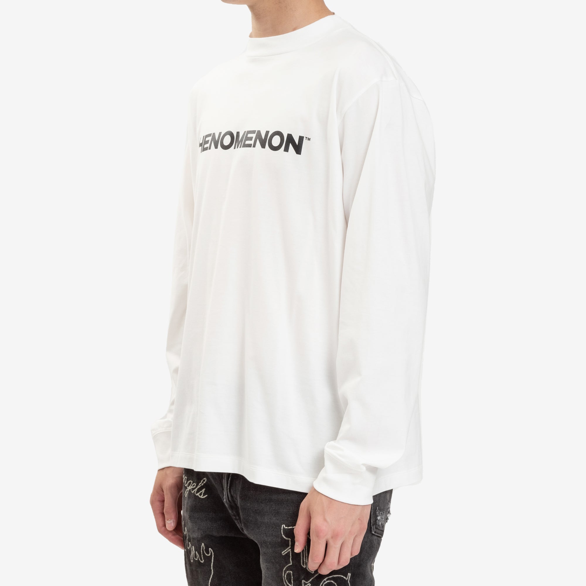 Phenomenon OG Logo Long Sleeve Tee White - 3