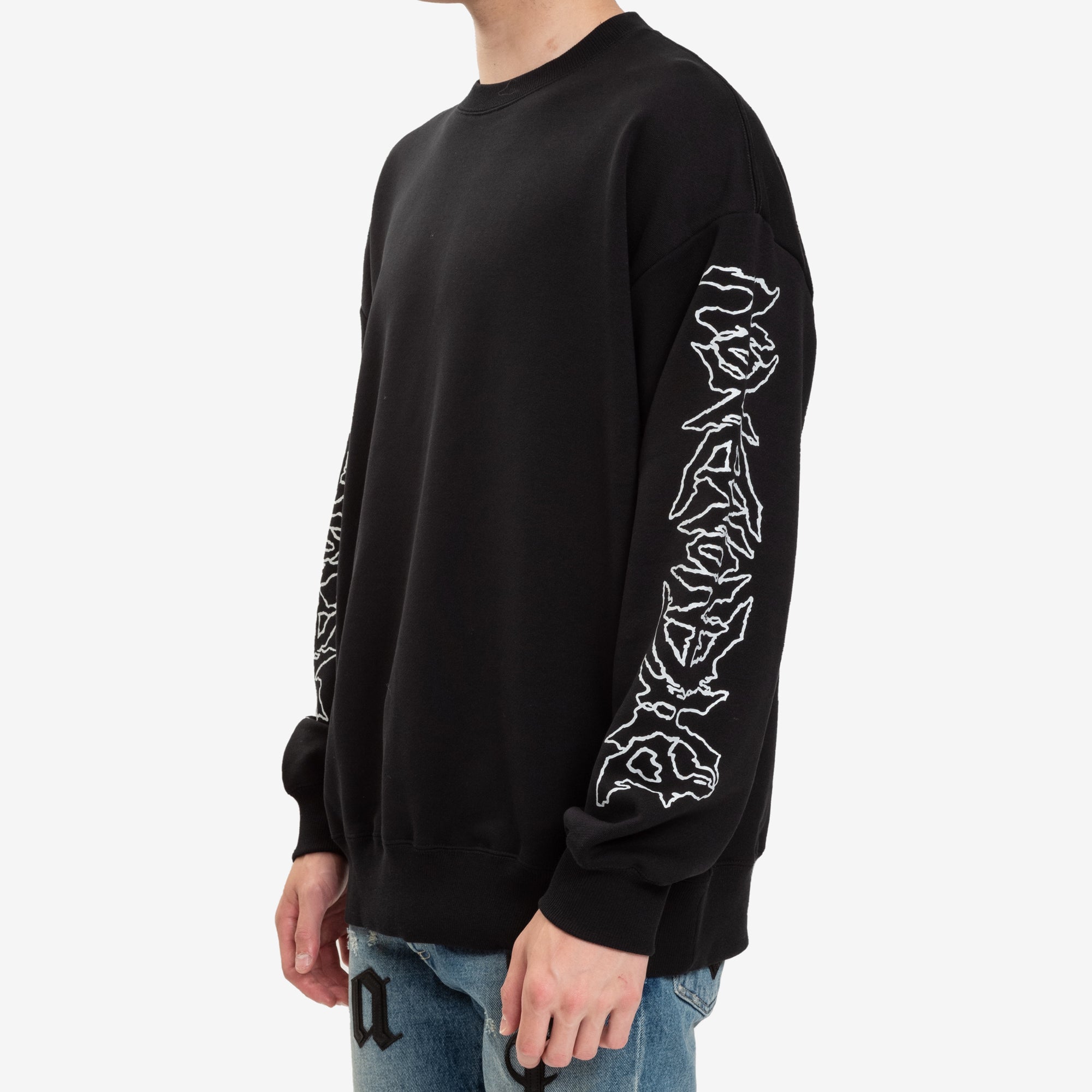 Phenomenon Metal Logo Sweatshirt Black - 3