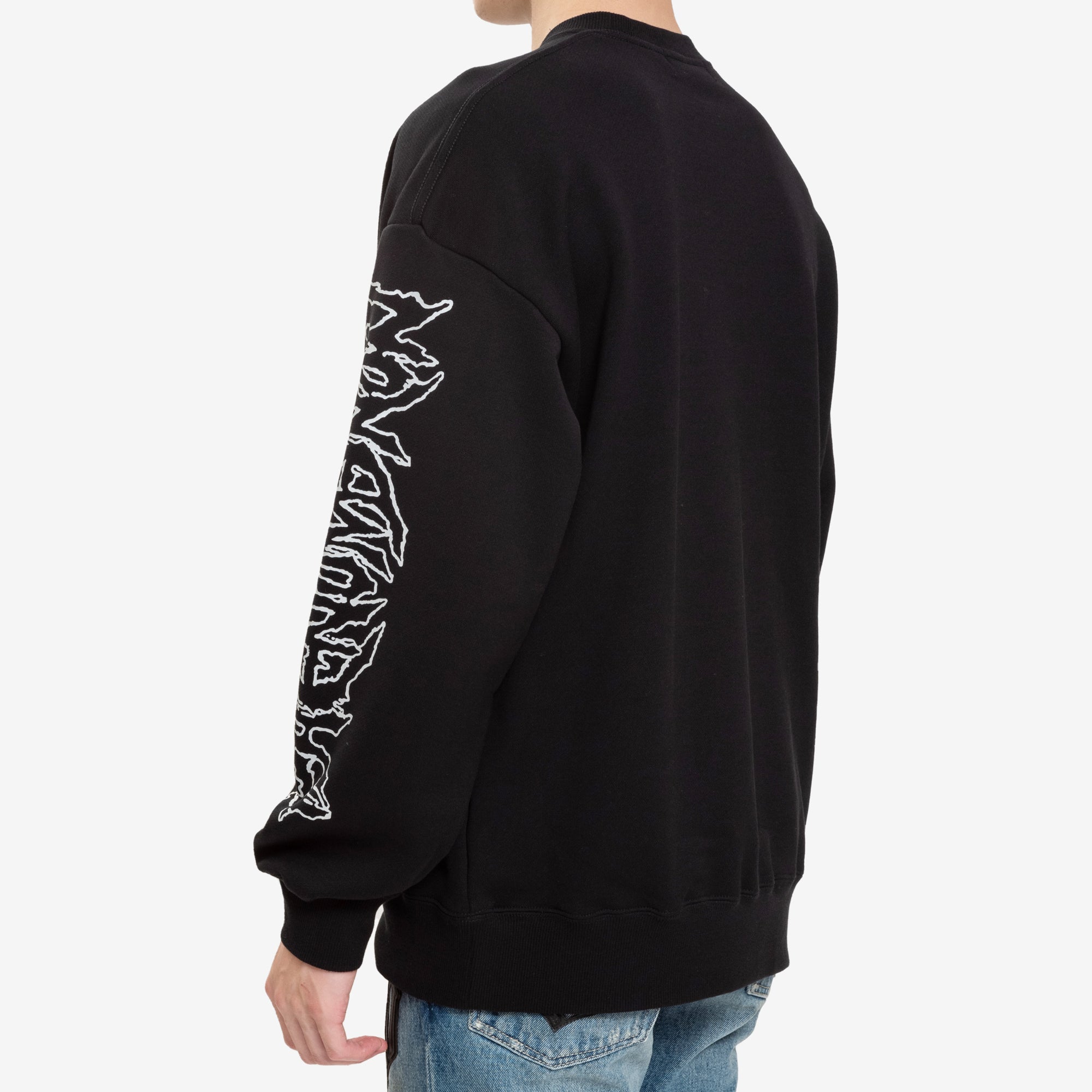Phenomenon Metal Logo Sweatshirt Black - 4