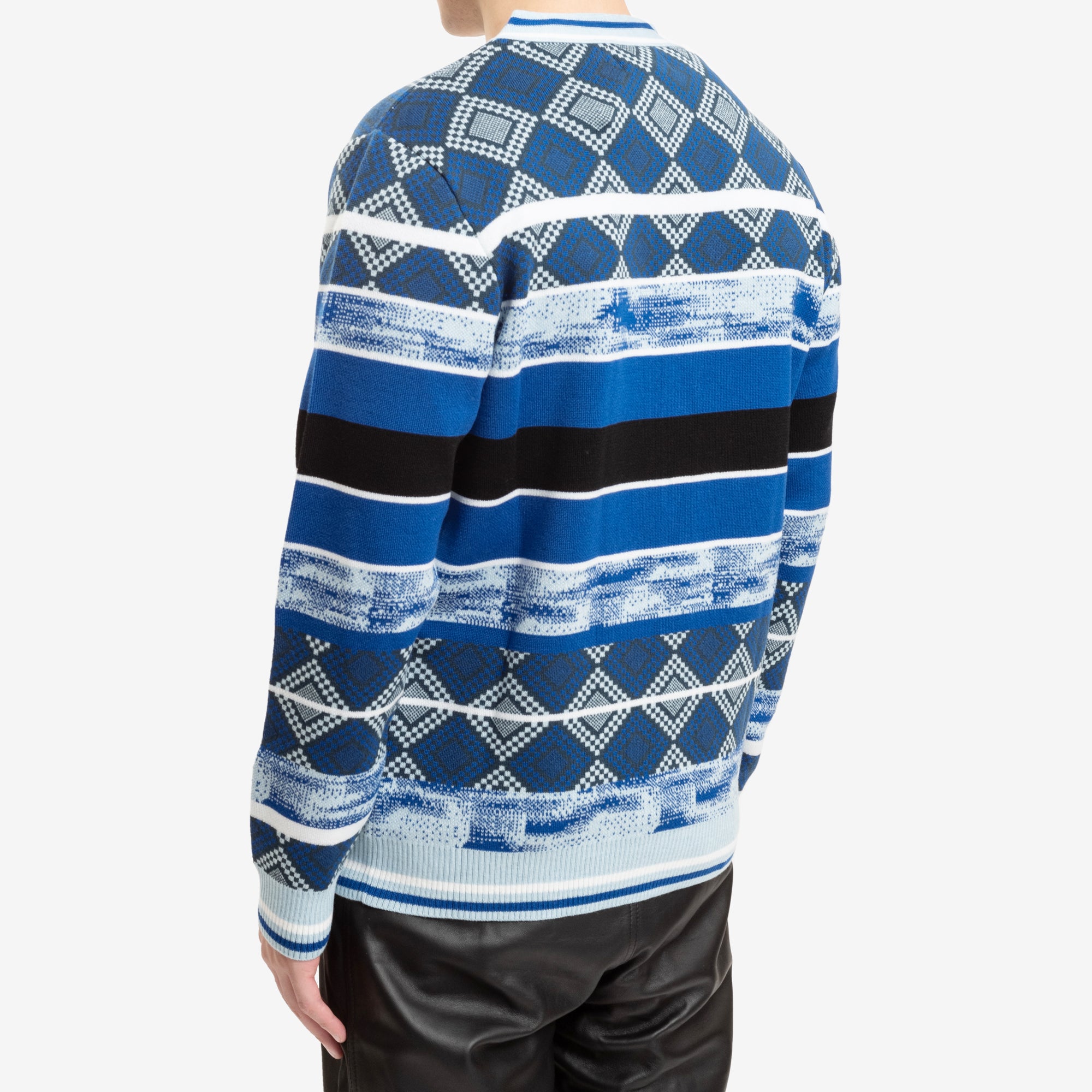 Ahluwalia Mata Knit Cardigan Blue - 4