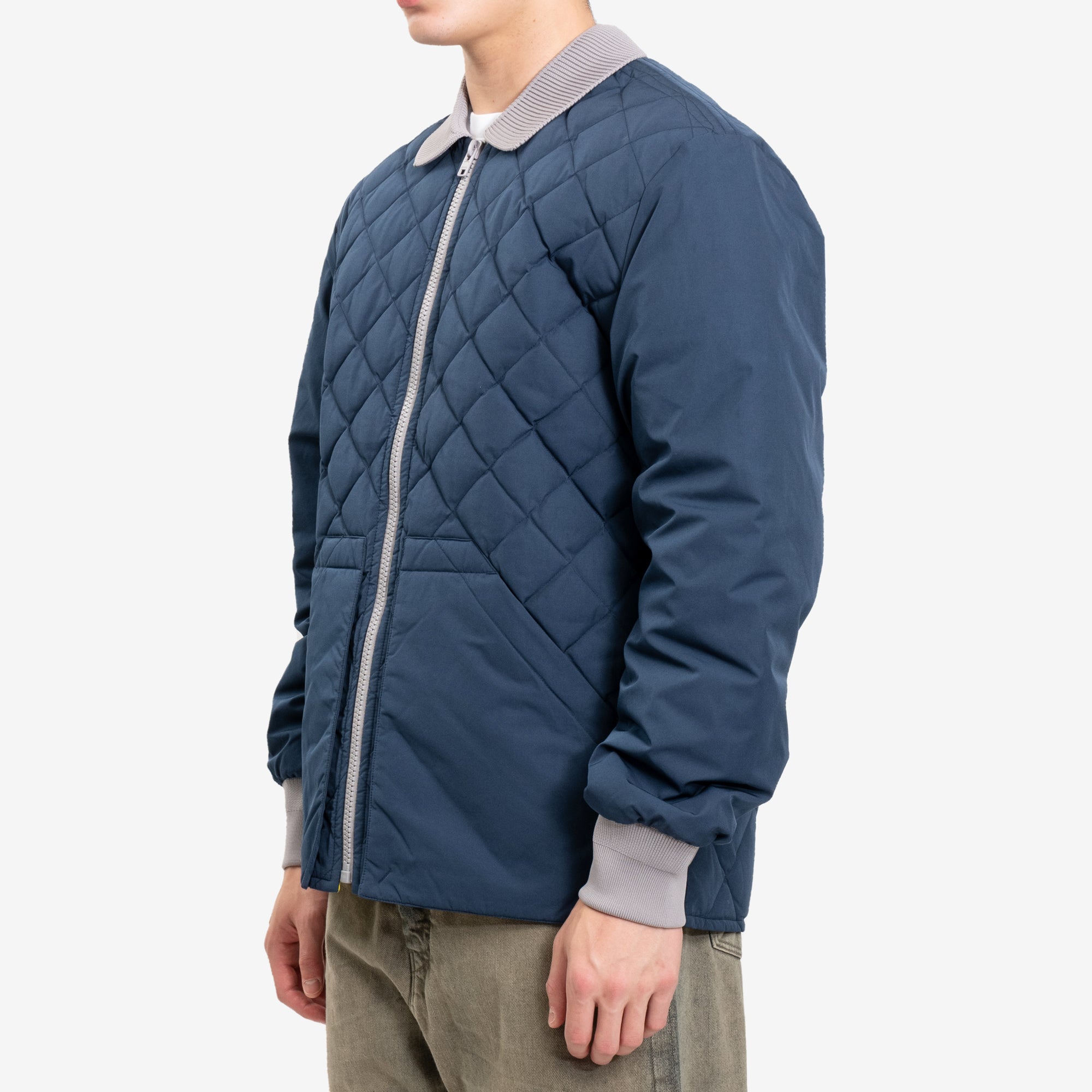 Kenzo Quilted Puffer Jacket Midnight Blue - 3