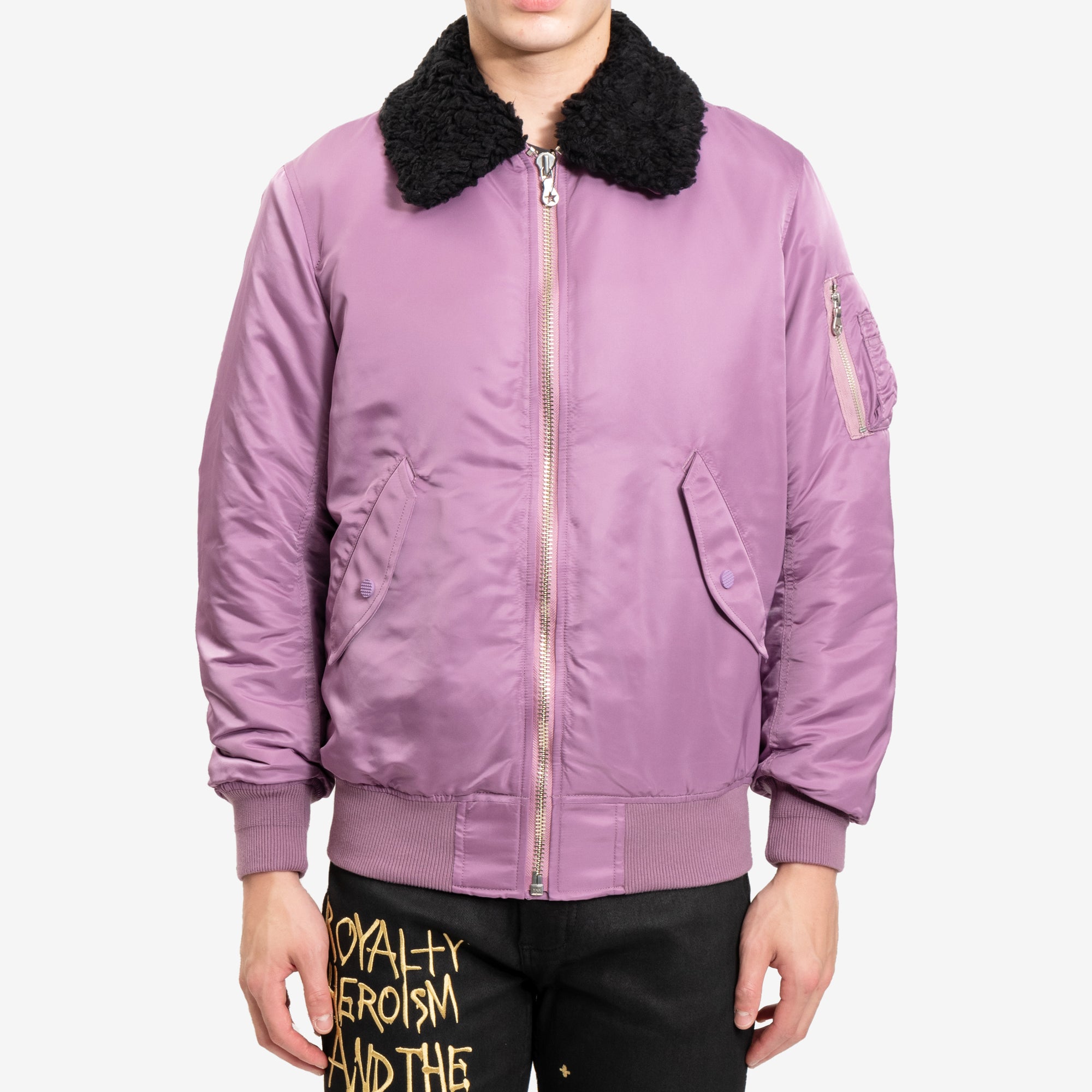 Phenomenon Cross Flight Jacket Lilac - 1