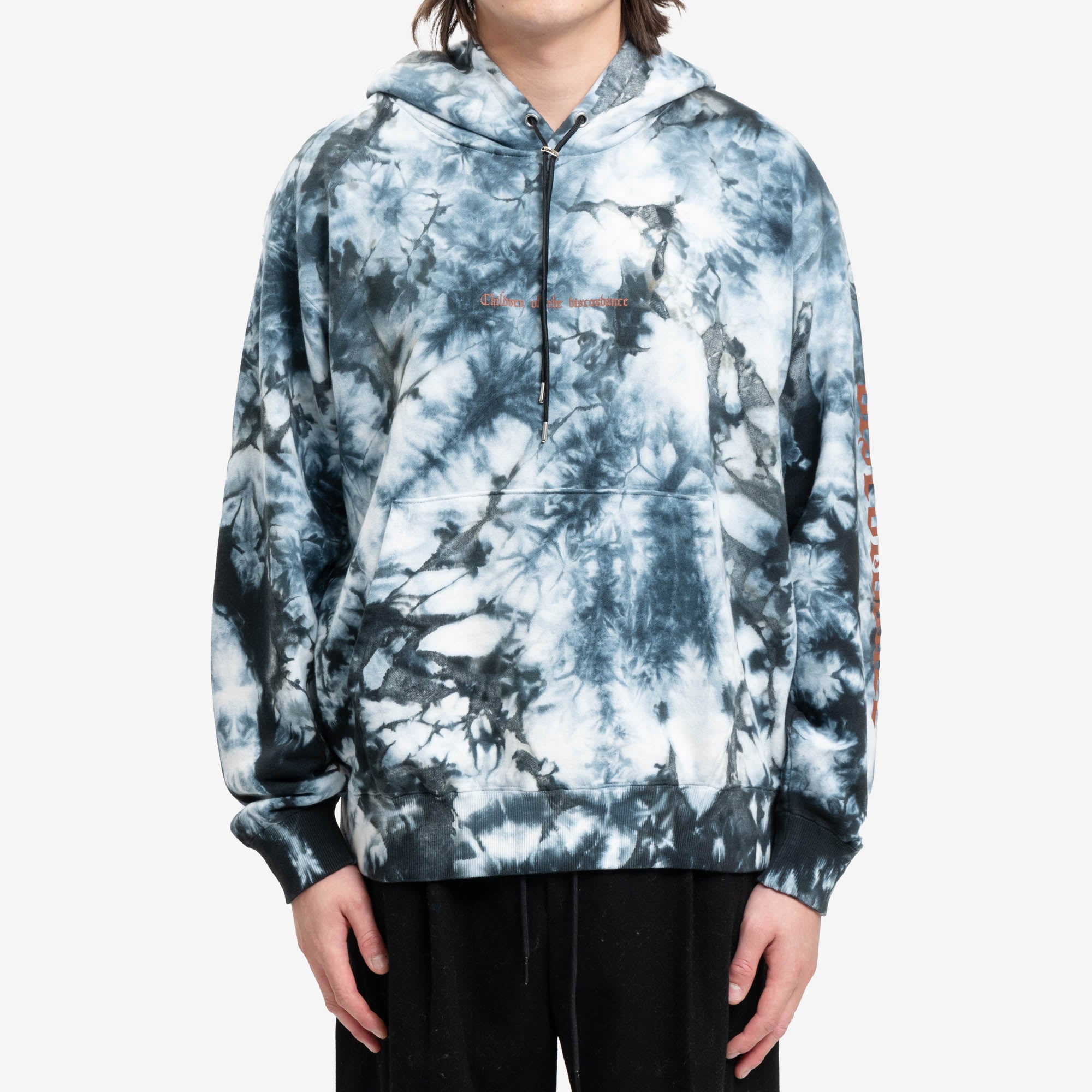 Children of the Discordance Hand Dyed Hoody White - 1