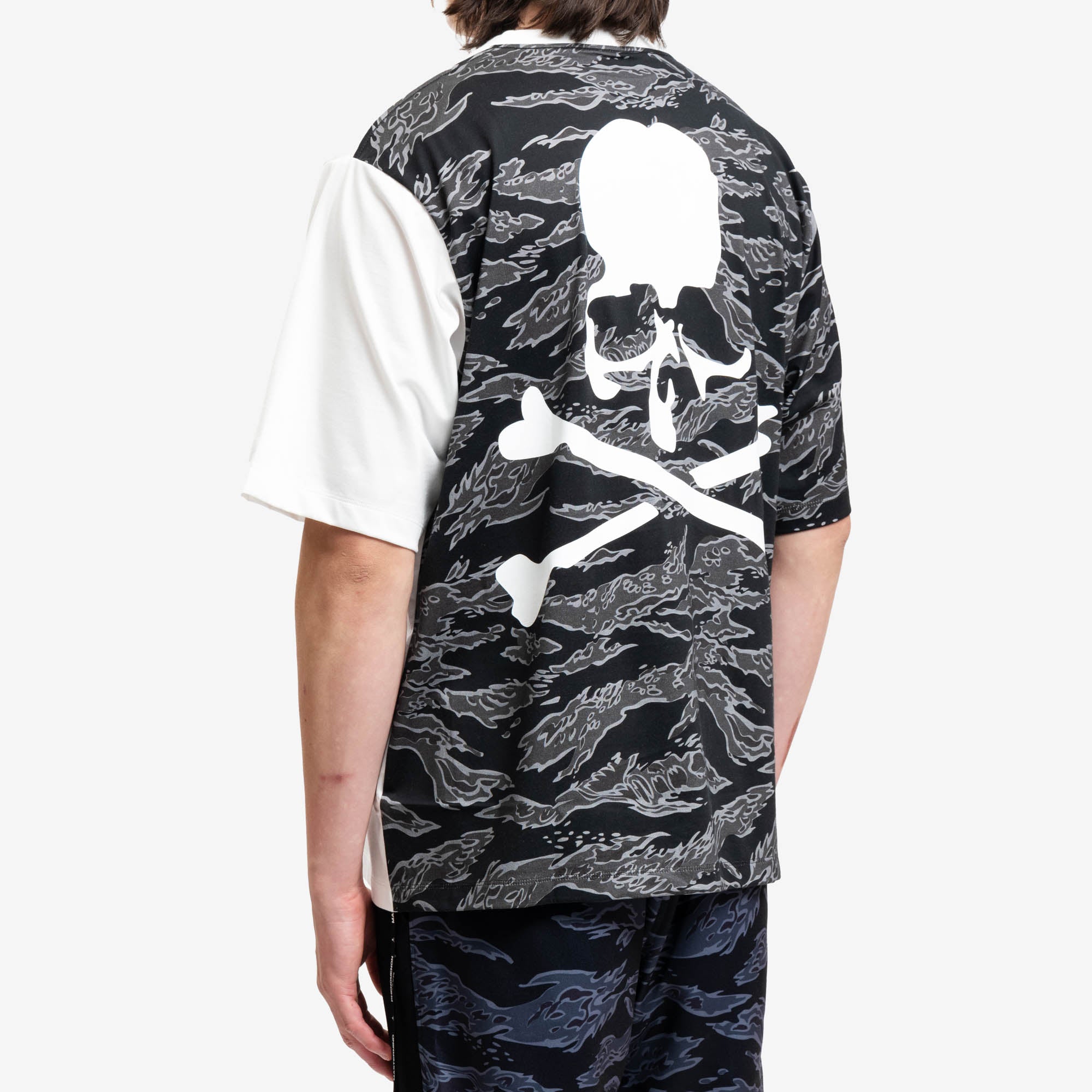 Phenomenon Mastermind Japan Tiger Camo Skull T-Shirt White - 3