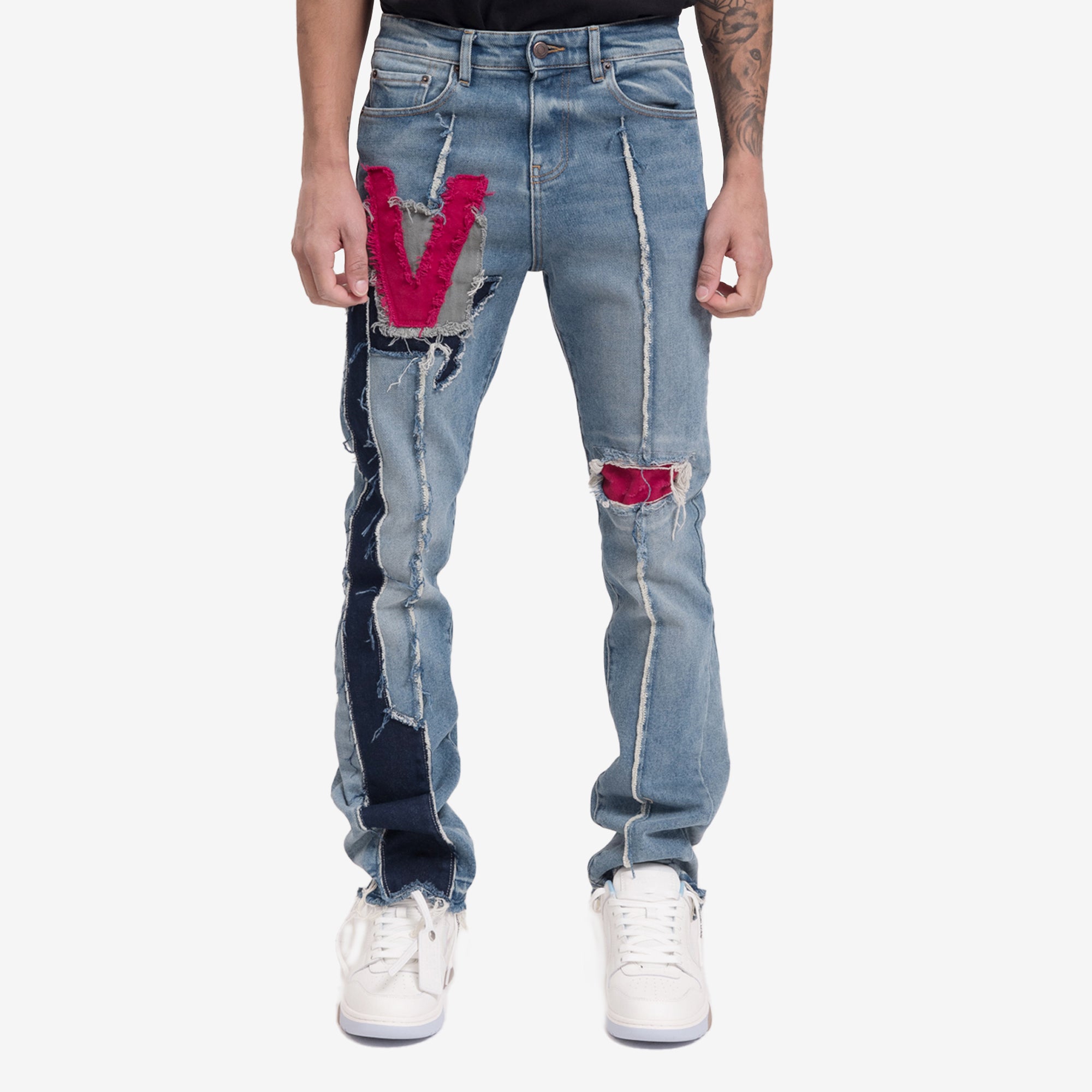 Val Kristopher Varsity Blue Denim Blue - 1