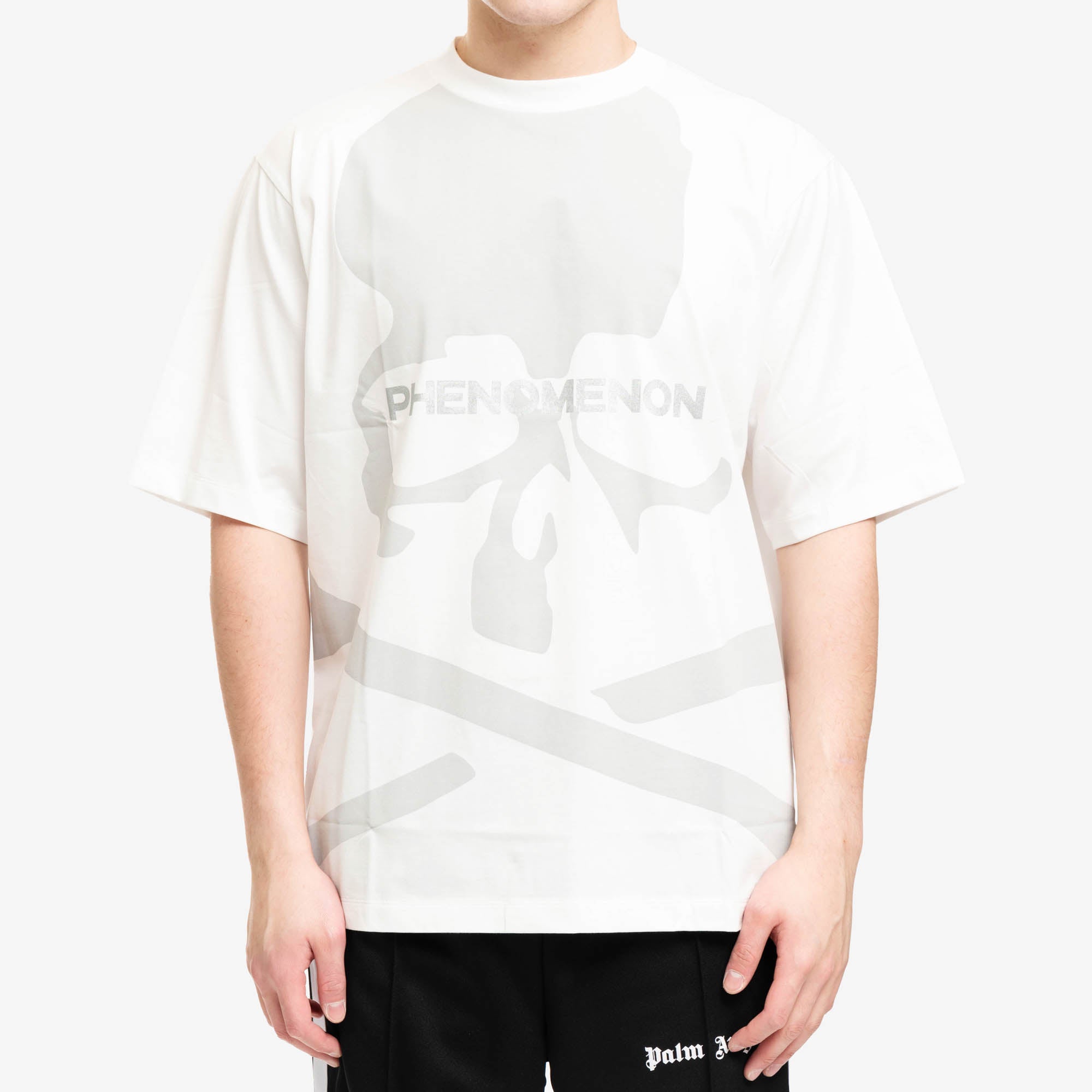 Phenomenon Mastermind Japan Eye Skull T-Shirt White - 1