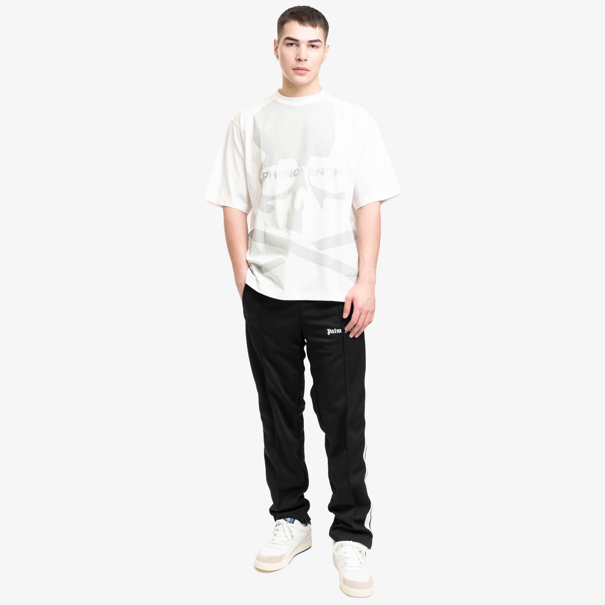 Phenomenon Mastermind Japan Eye Skull T-Shirt White - 2