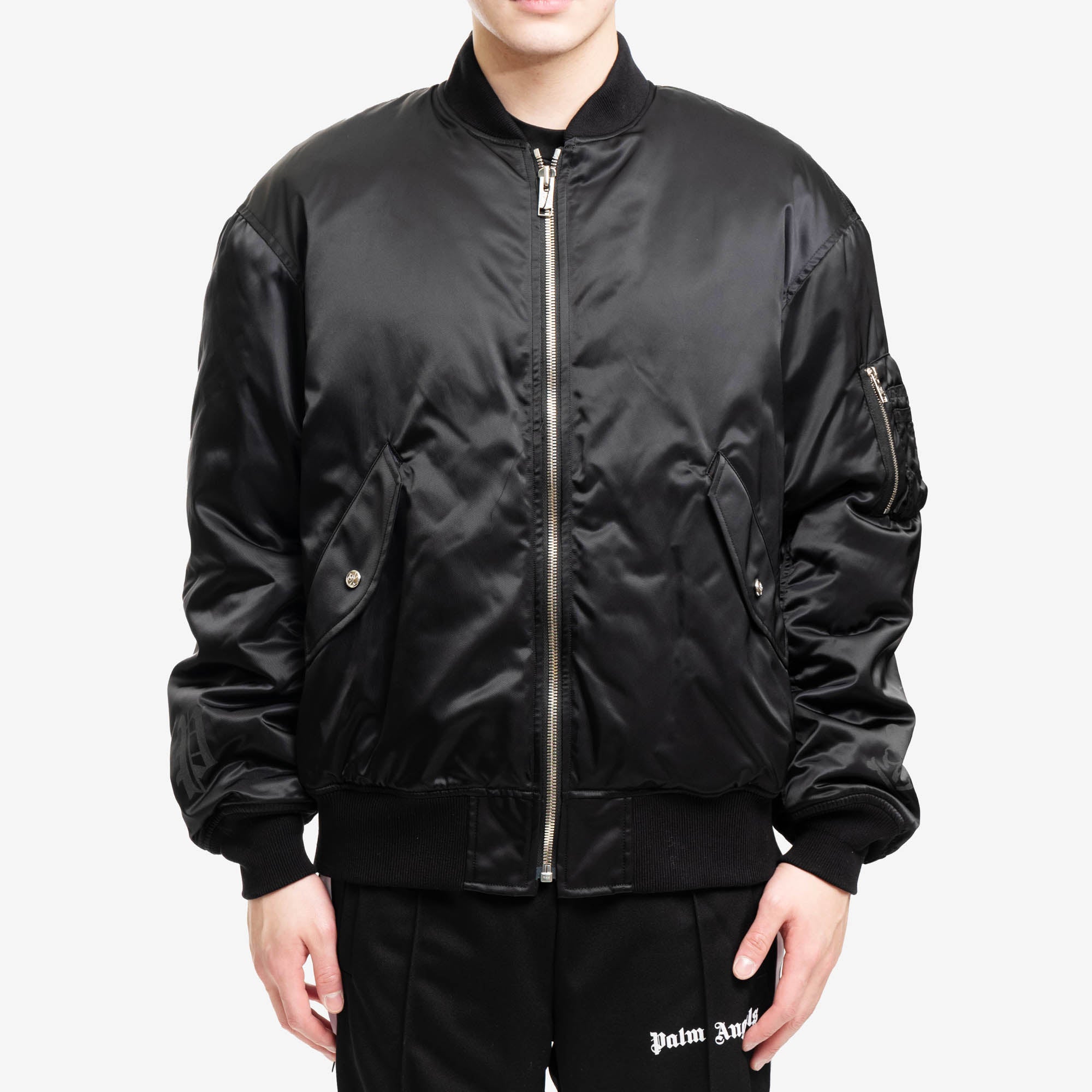 Phenomenon Mastermind Japan Cross Loop MA - 1 Jacket Black - 1