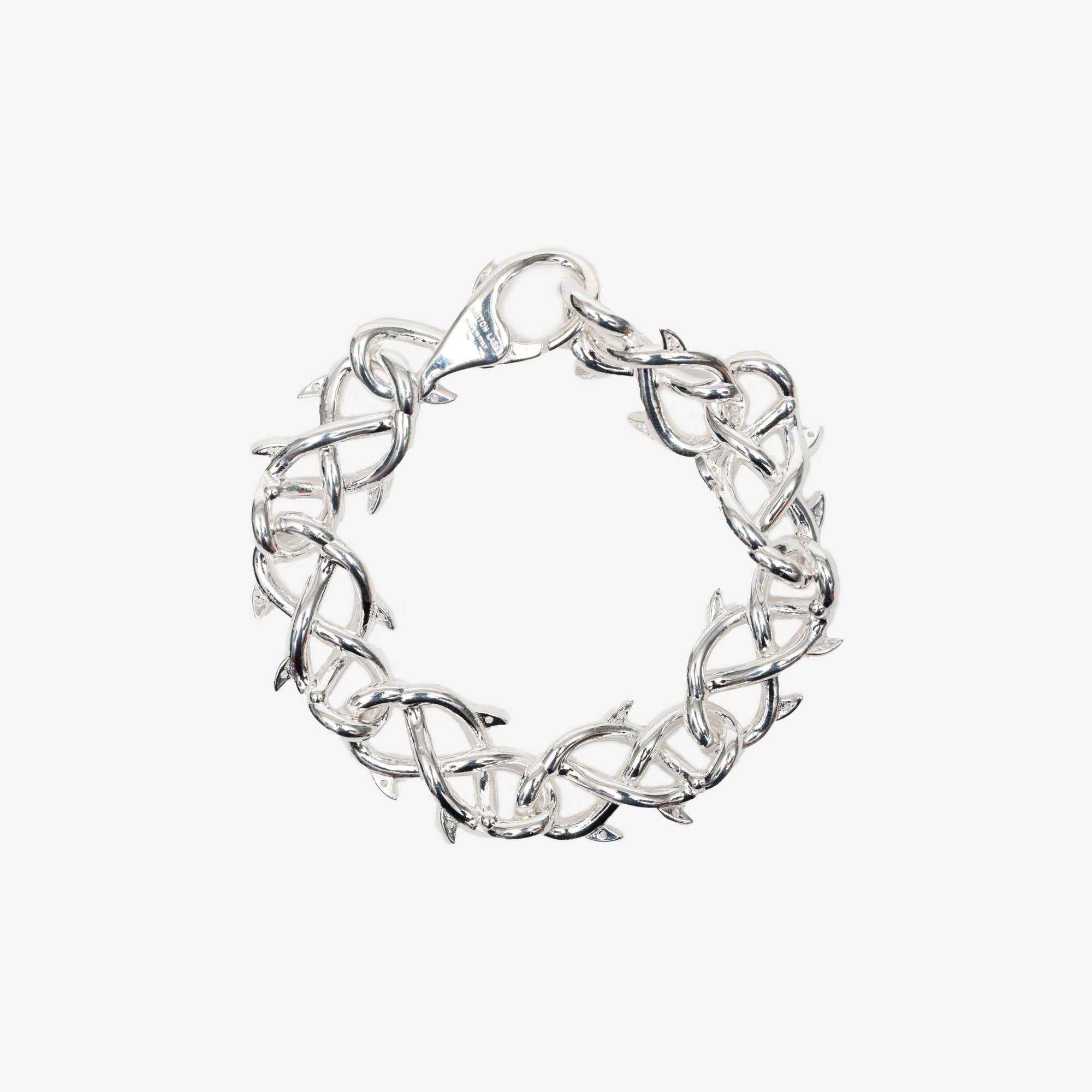 Hatton Labs XL Thorn Link Bracelet Silver - 1