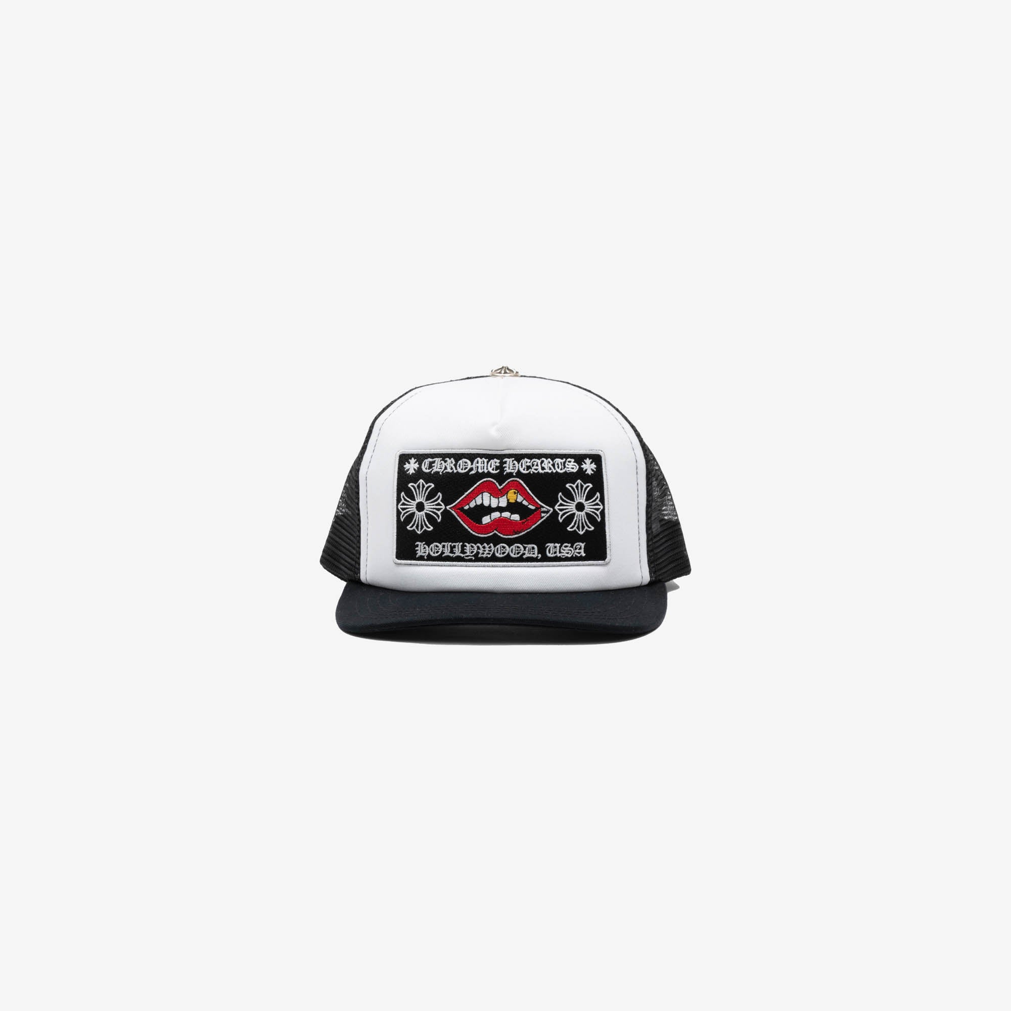 Chrome Hearts Chomper Patch Trucker Cap Black - 1