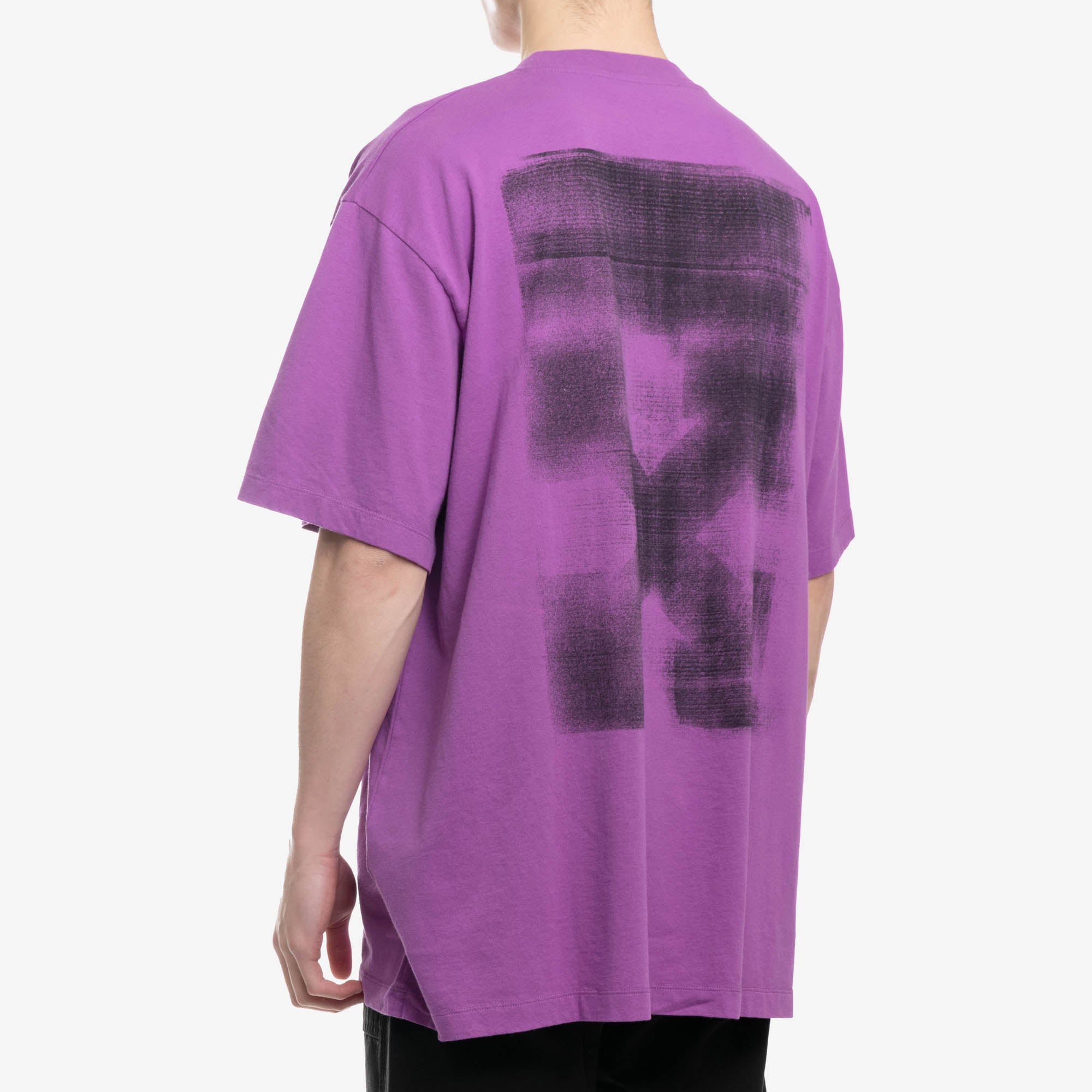 Off - White Jumbo Arrow Over Tee Orchid - 4