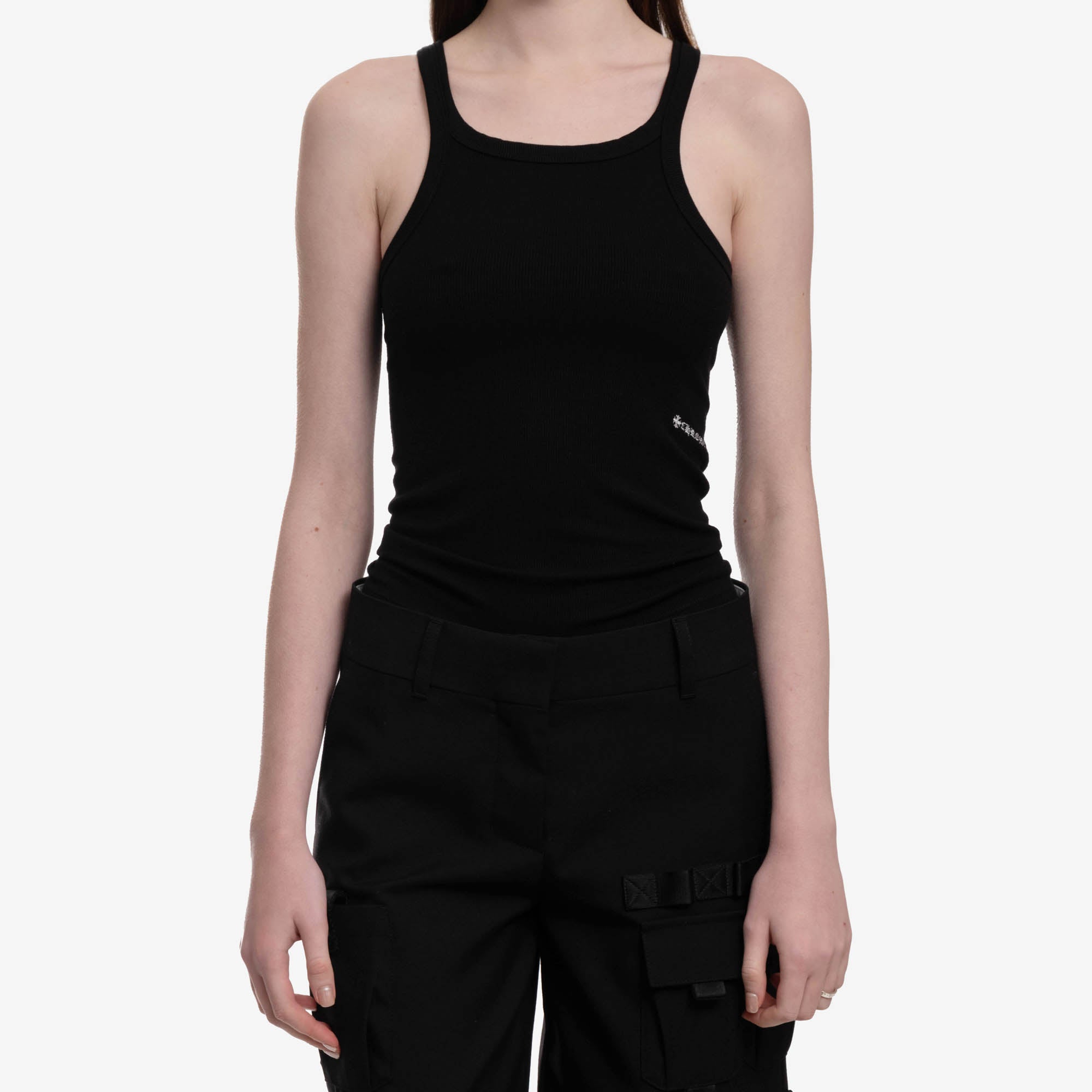 Chrome Hearts Womens CH Bad Seed Tank Top Black - 1