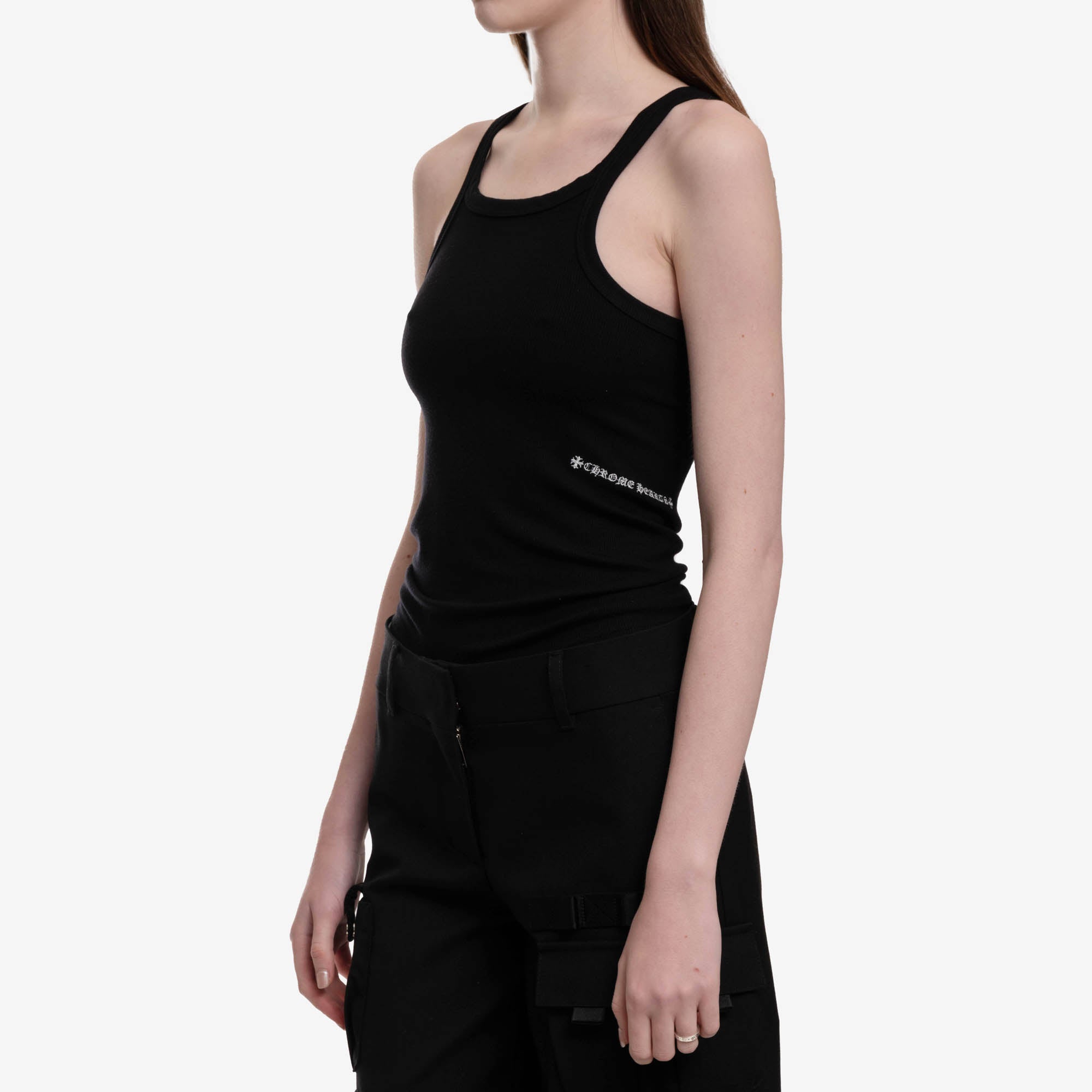 Chrome Hearts Womens CH Bad Seed Tank Top Black - 3