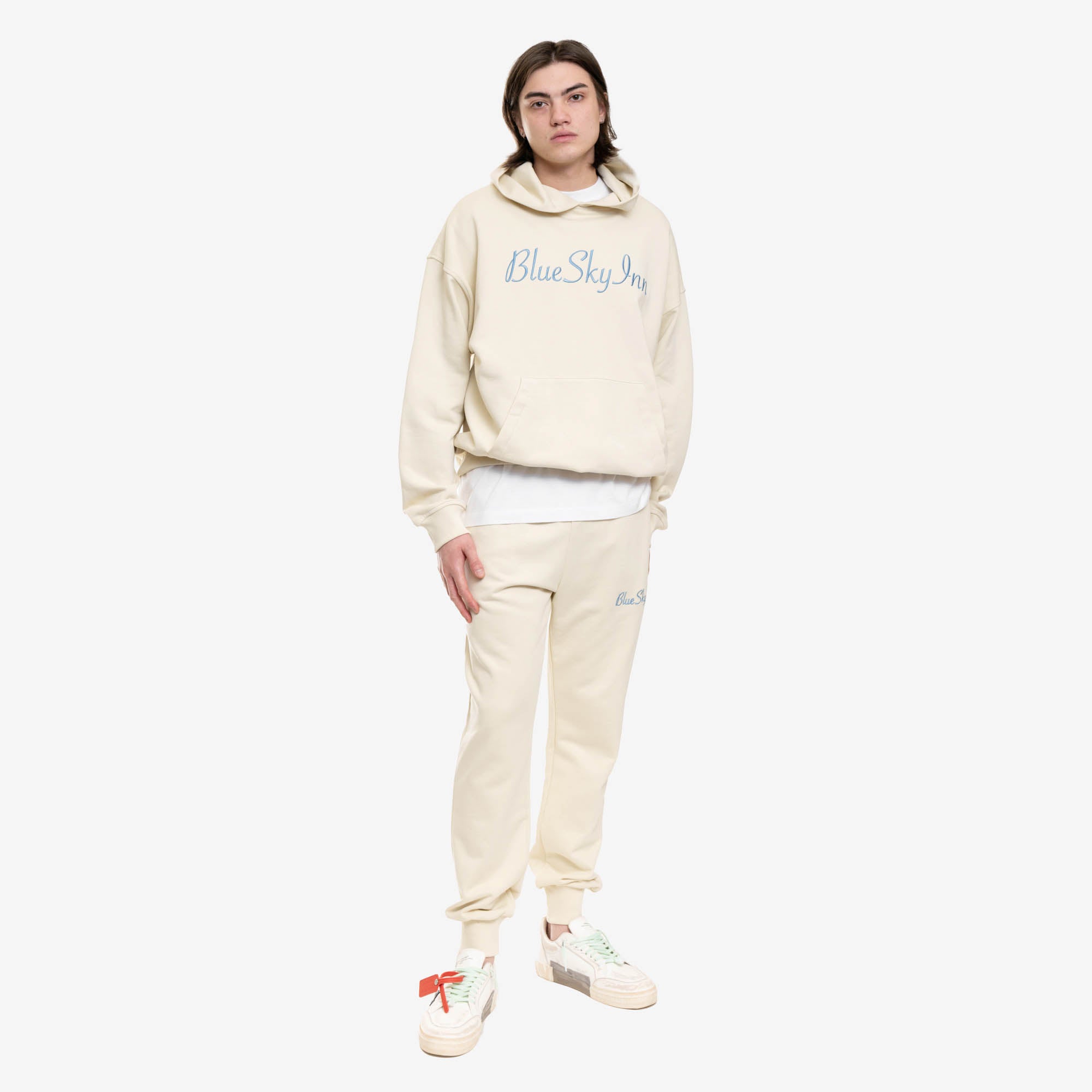 Blue Sky Inn Cream Logo Hoody Cream - 2