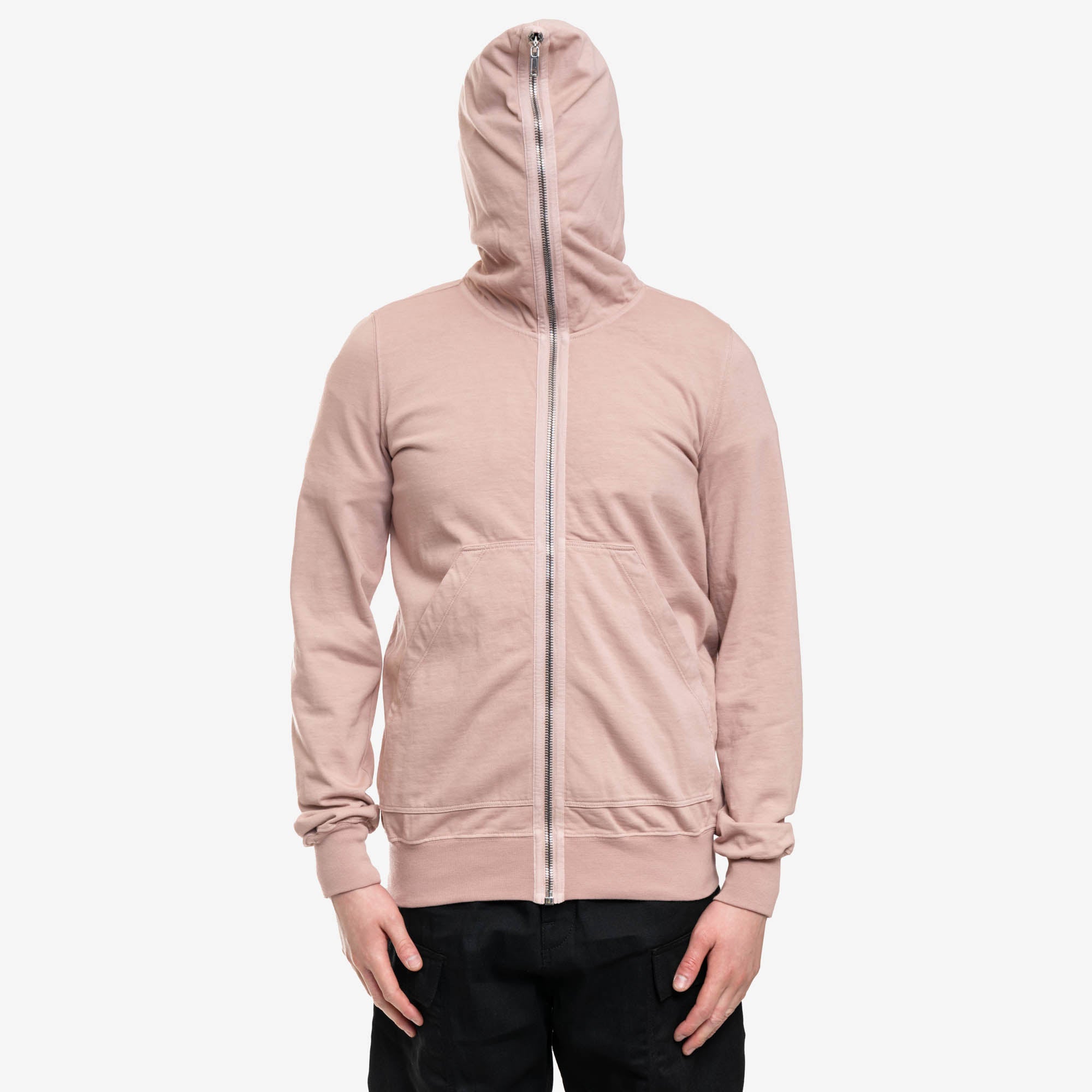 Rick Owens DRKSHDW EDFU Faded Pink Gimp Hoody Faded Pink - 5