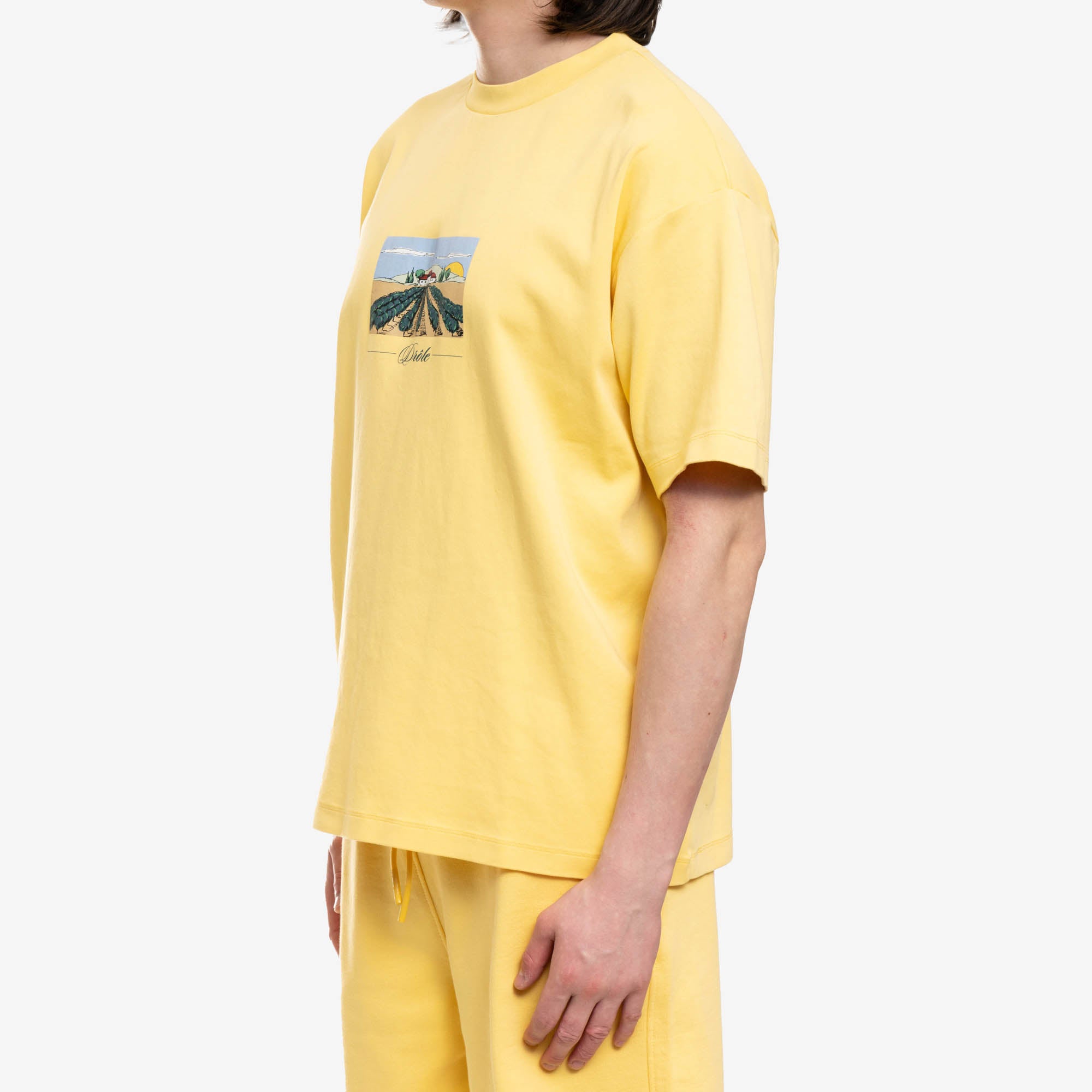 Drôle de Monsieur Le T-Shirt Vignes Yellow - 3