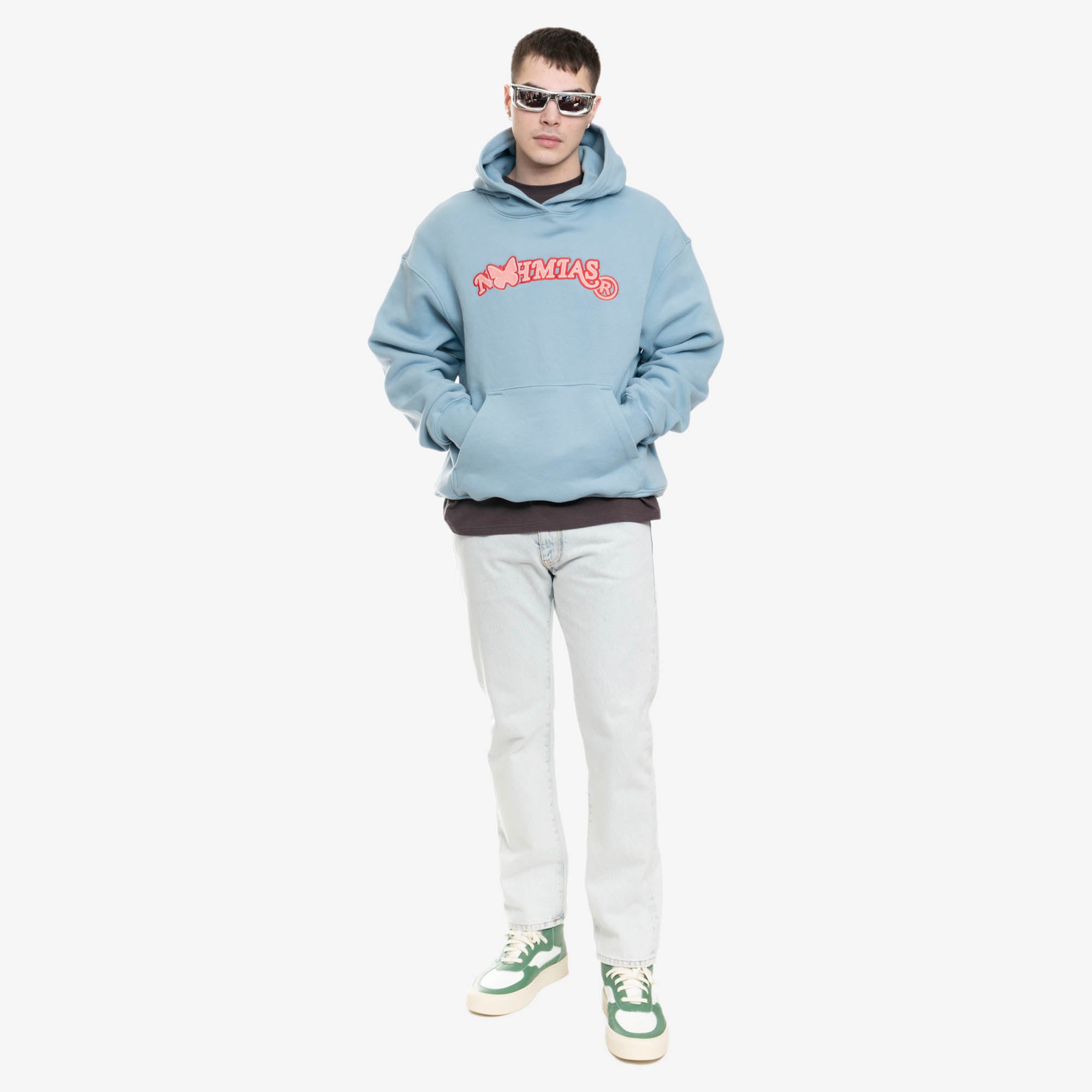 Nahmias Butterfly Arch Hoody Light Blue - 2