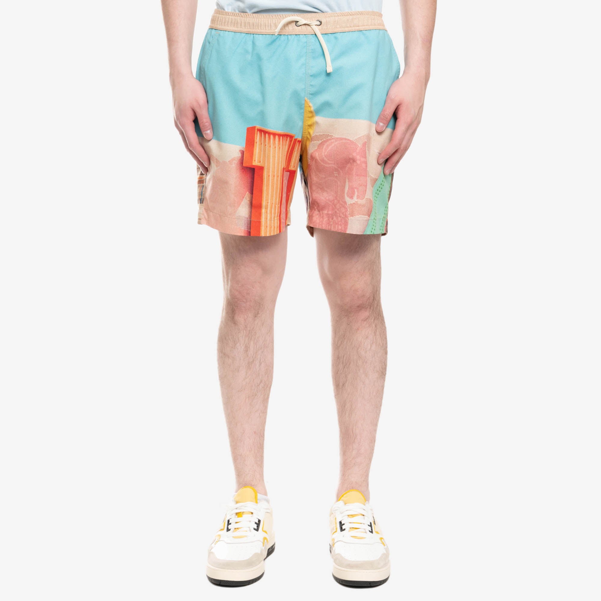 Blue Sky Inn Shop Swim Trunks Light Blue - 1