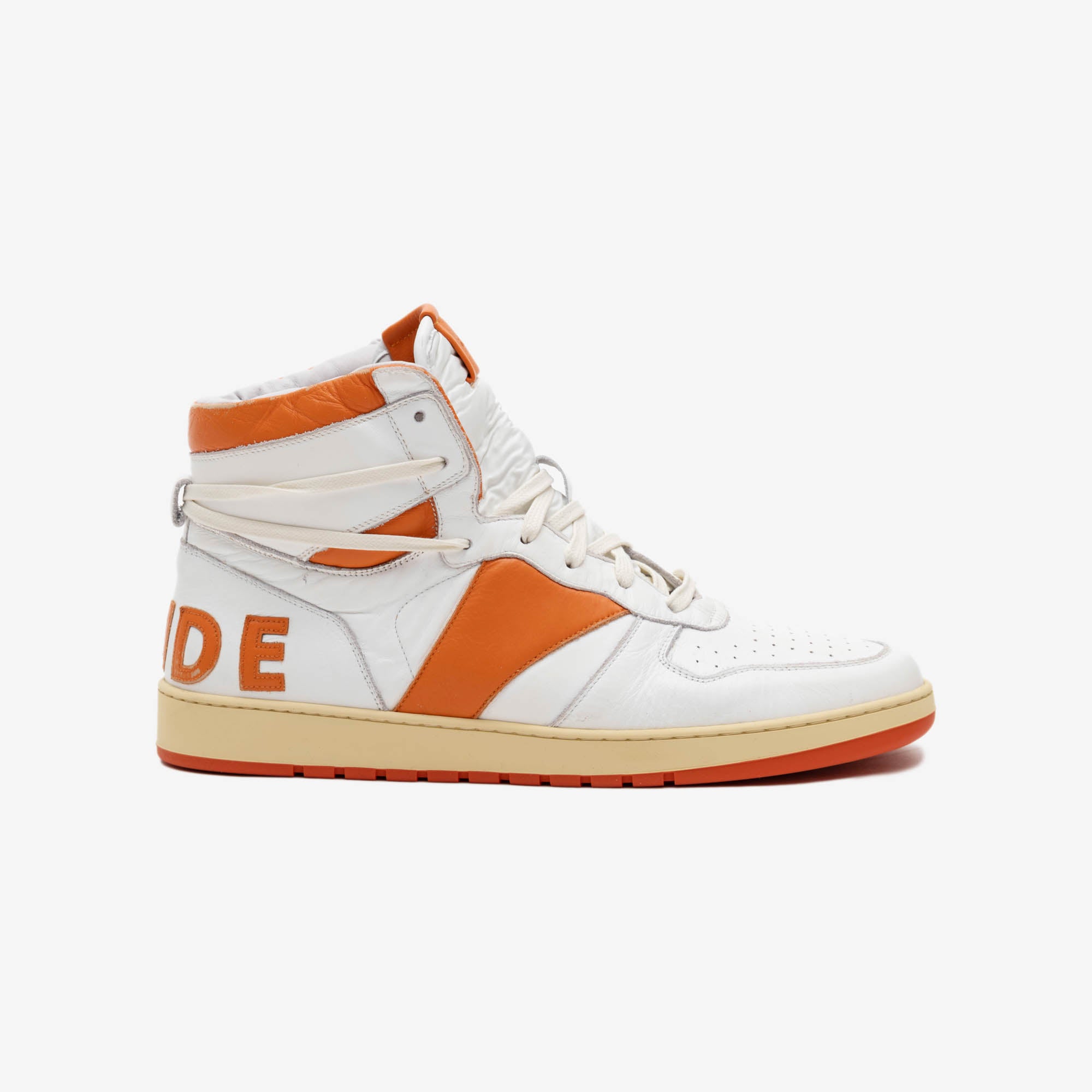 Rhude Rhecess Hi Orange Sneakers Orange - 4