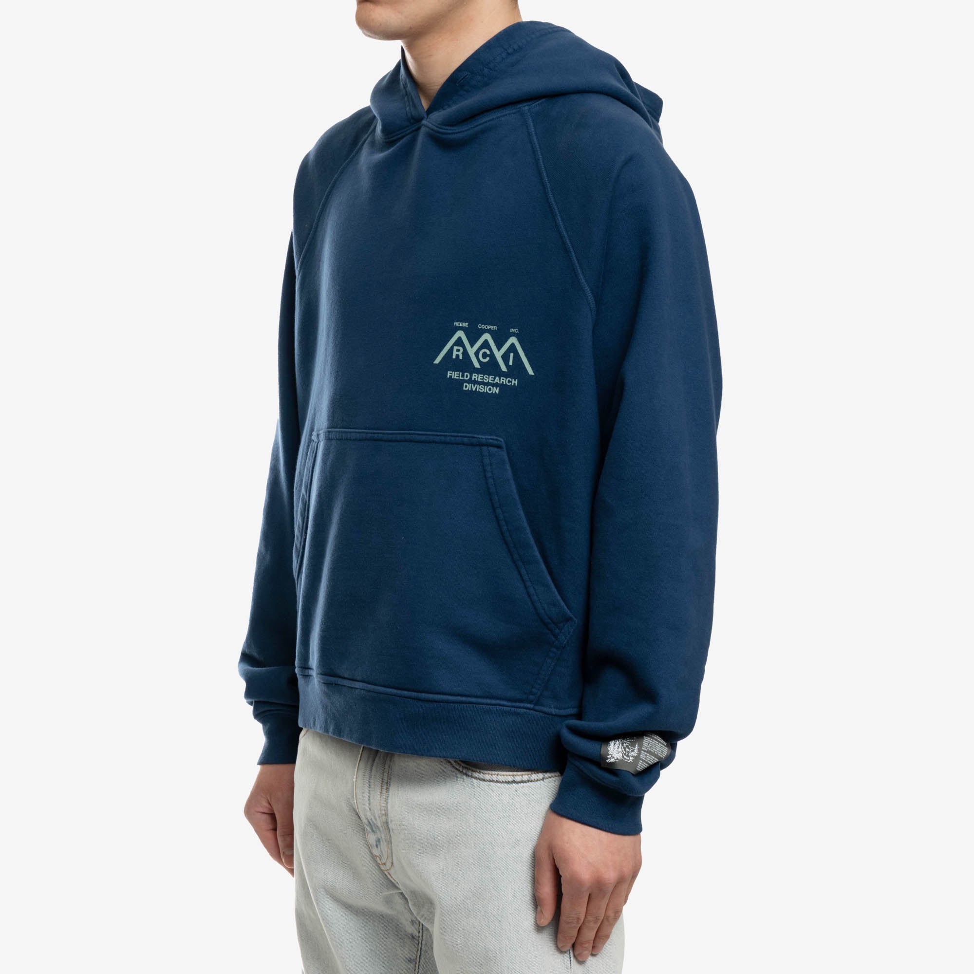 Reese Cooper Mountain Logo Hoody Royal Blue - 3