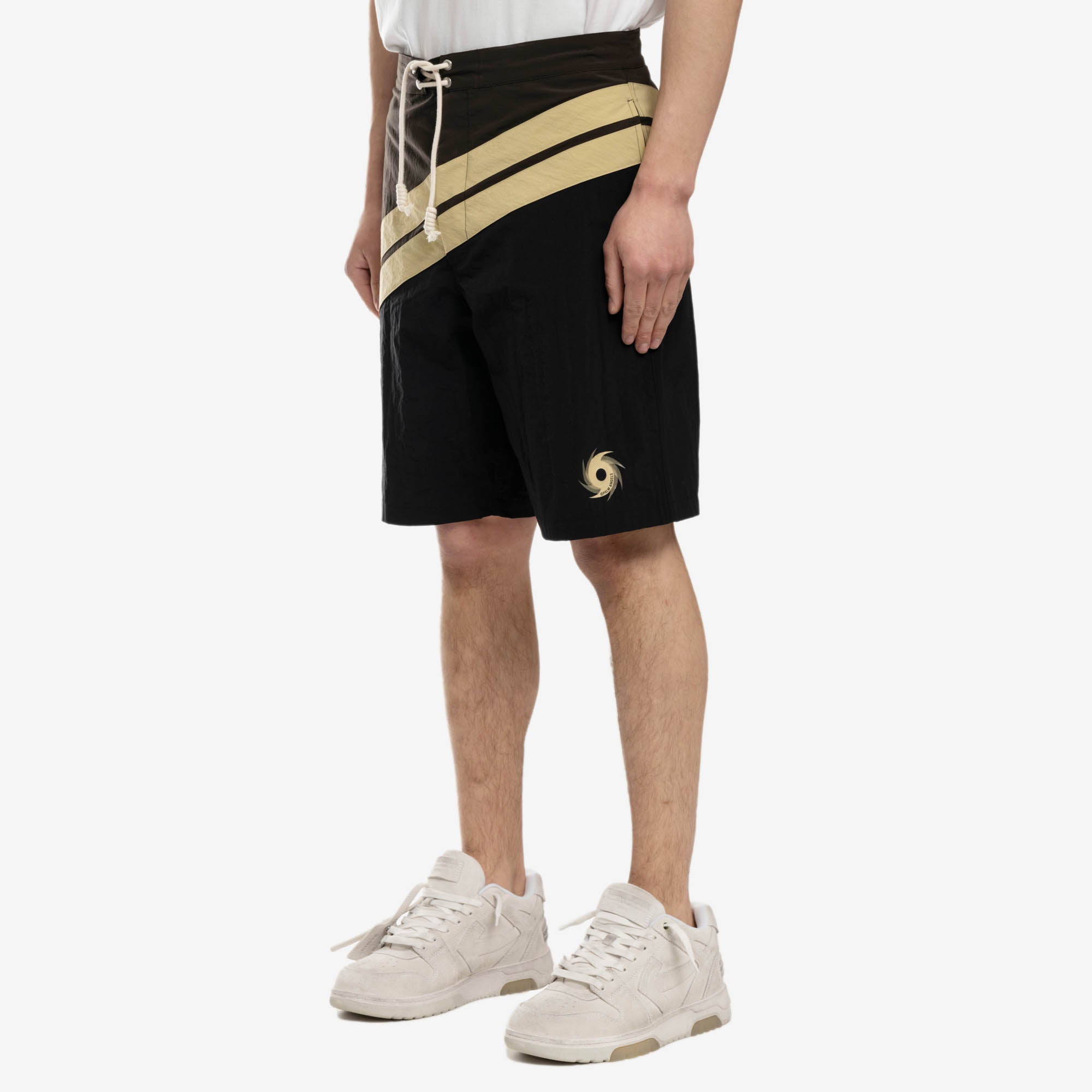 Palm Angels Diagonal Surf Swimshorts Multicolor - 3