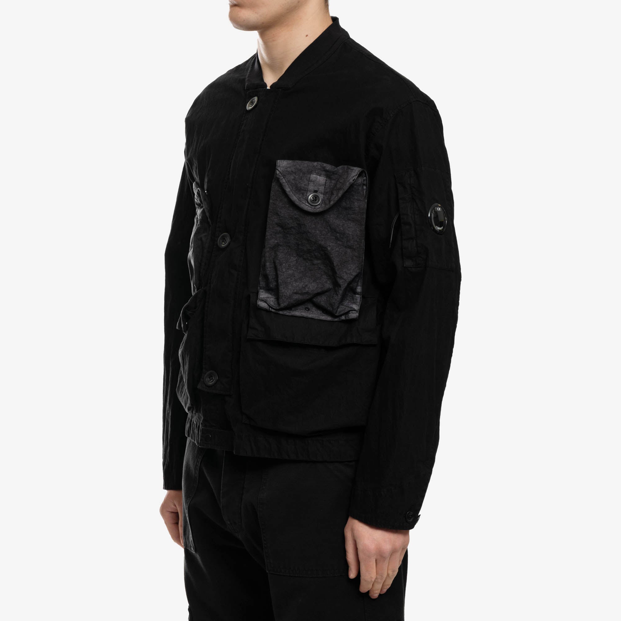 C.P. Company 50 Fili Gum Medium Jacket Black - 3