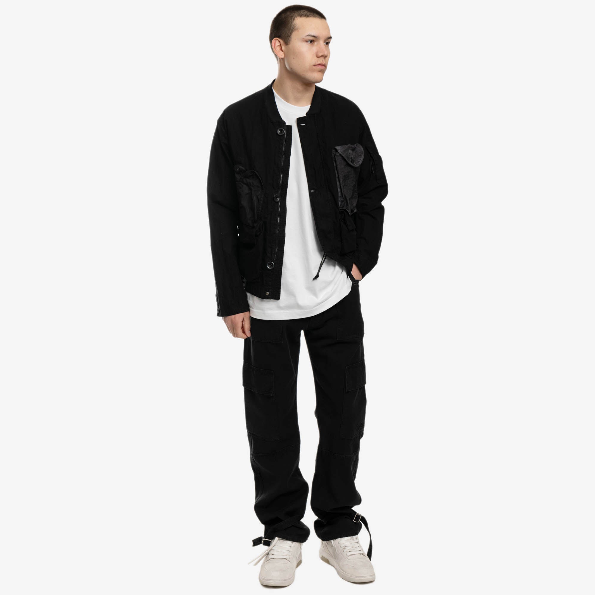 C.P. Company 50 Fili Gum Medium Jacket Black - 2