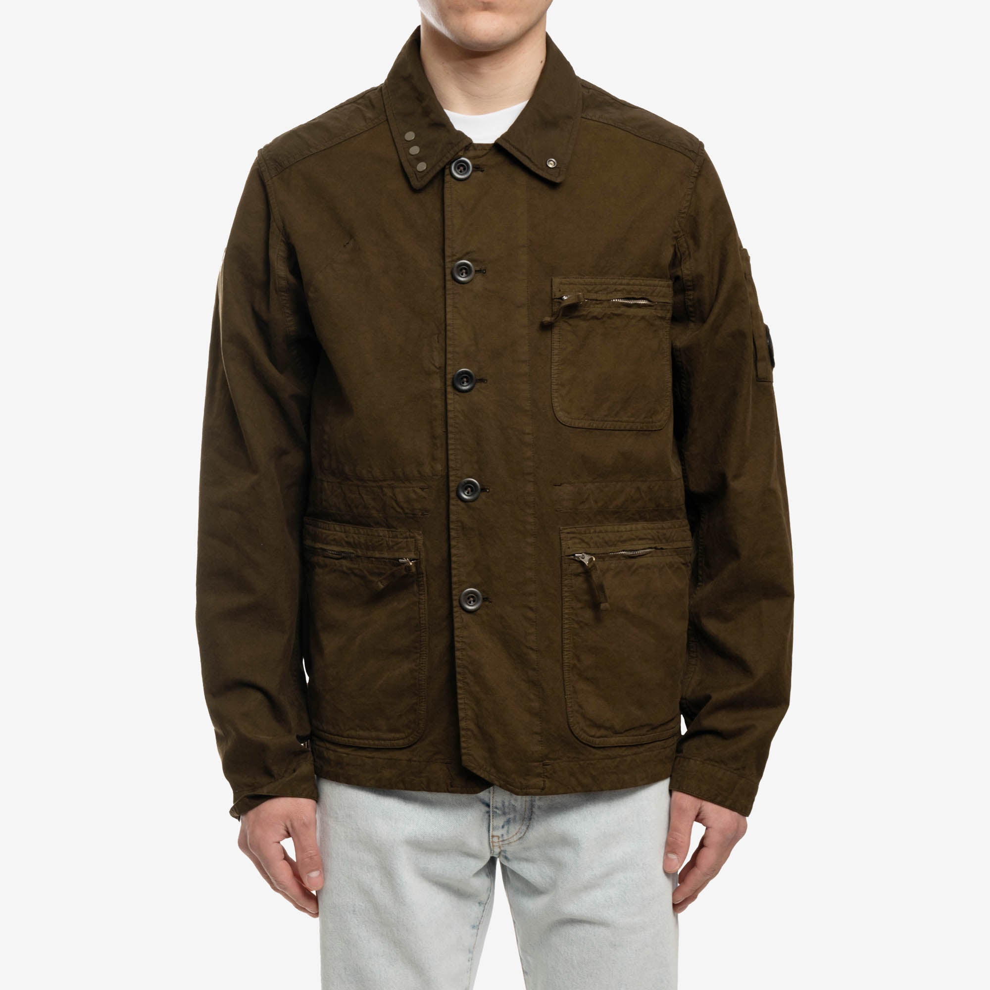 C.P. Company Mais B Field Jacket Ivy Green - 1