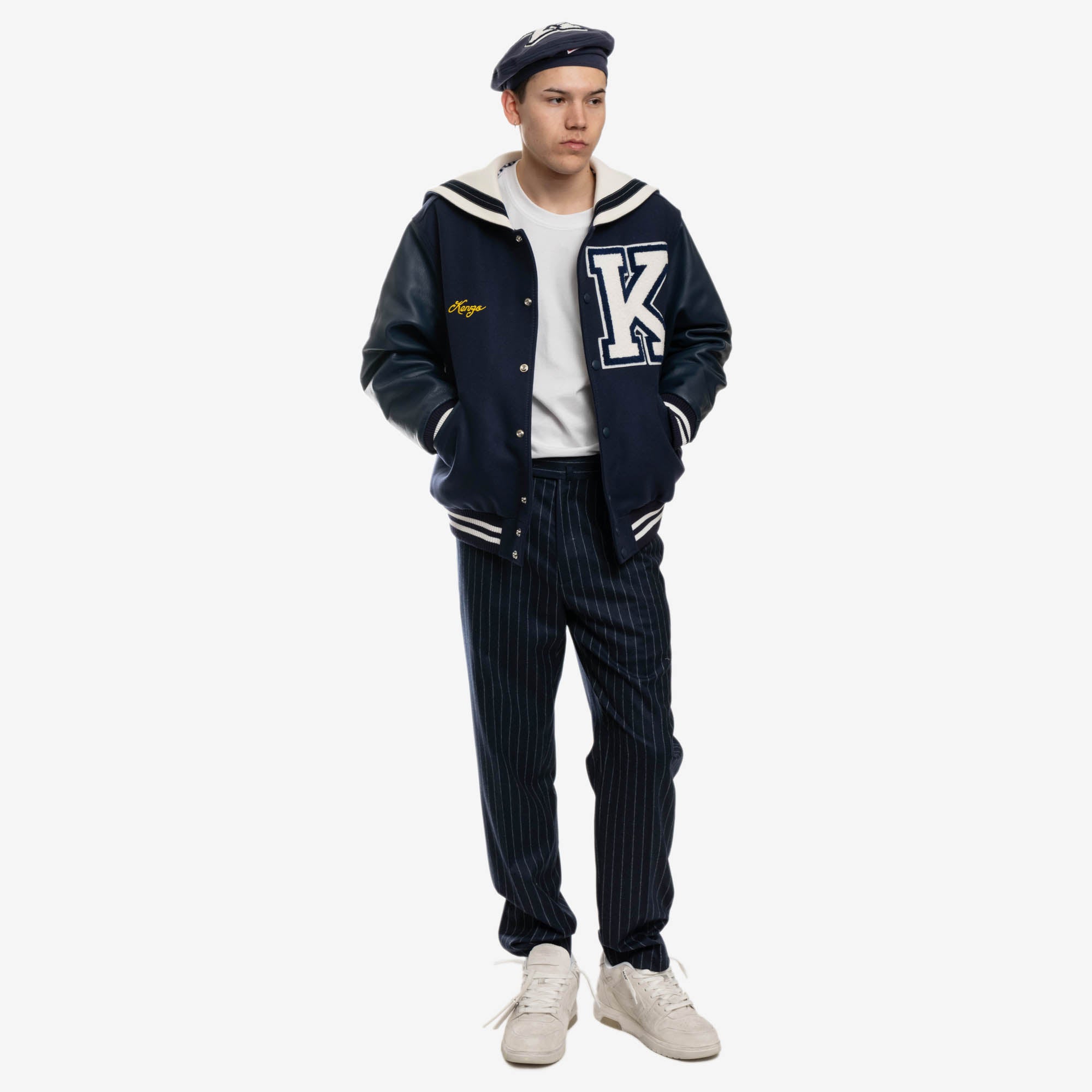 Kenzo Sailor Varsity Jacket Midnight Blue - 2