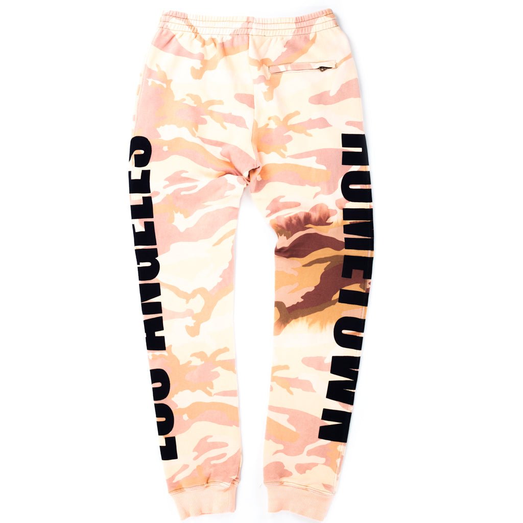 Faith Connexion Womens Kappa Camouflage Sweatpants Orange - 5