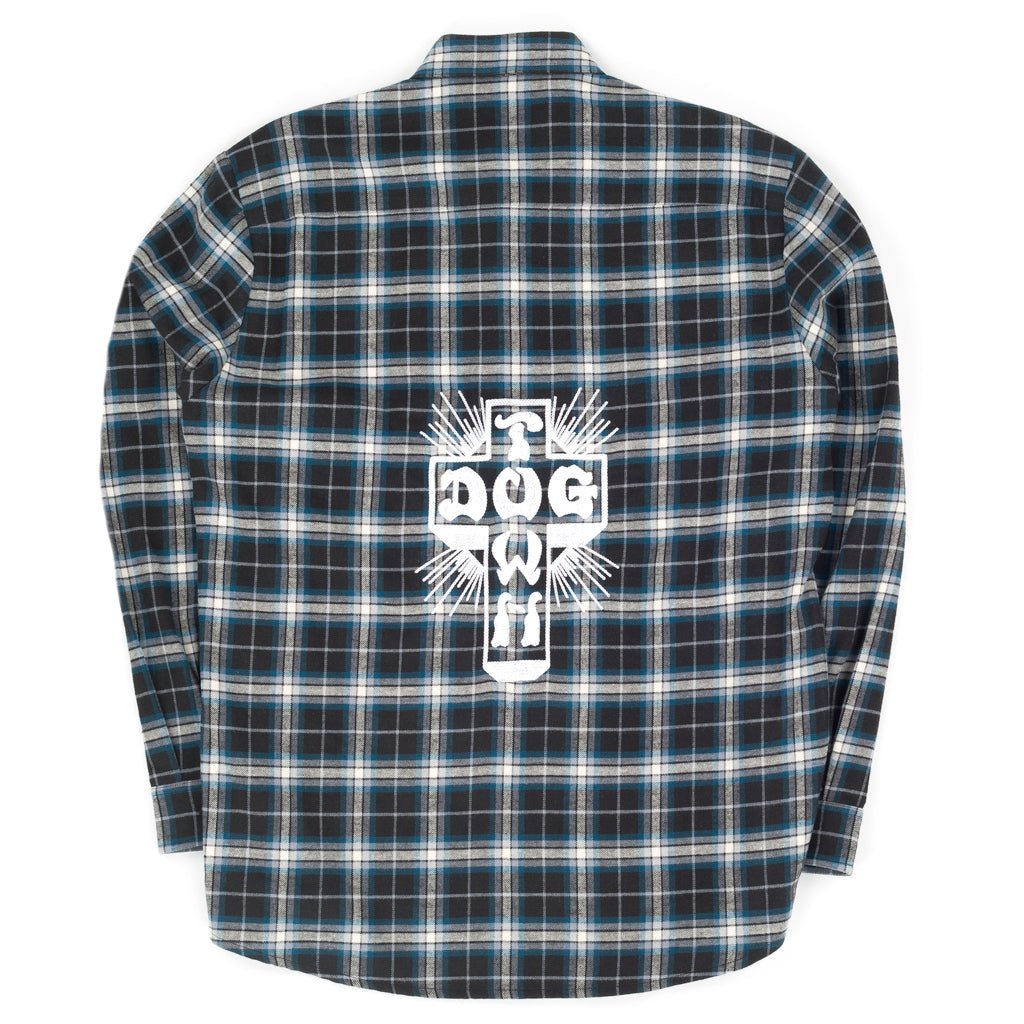 Adaptation Womens Dogtown Plaid Shirt Teal - 5