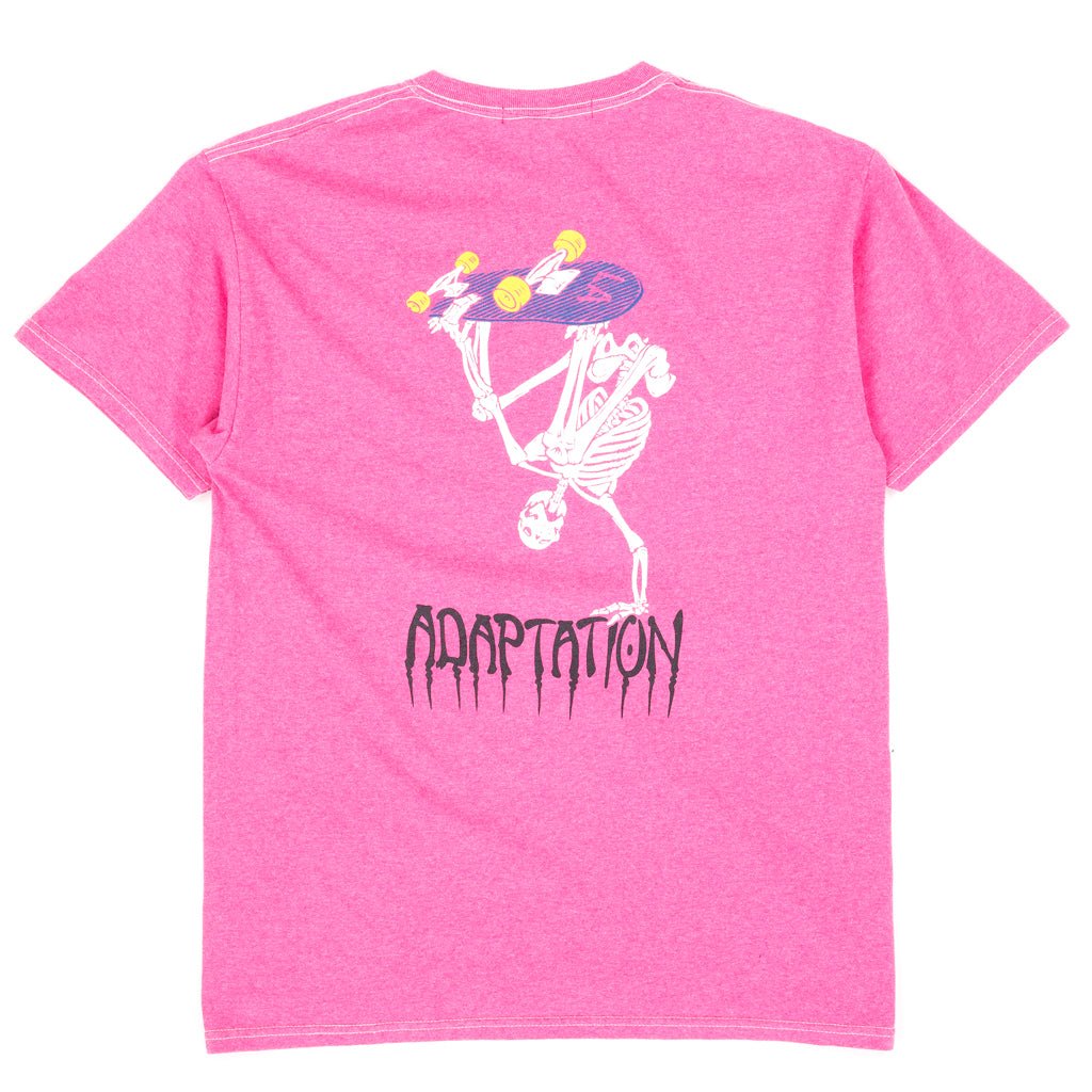 Adaptation Womens Skater Vintage Tee Pink - 8