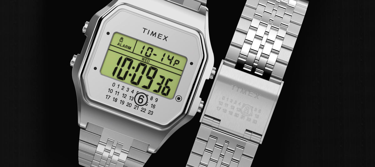 メゾン・マルジェラ MM6 x Timex T80 ウォッチとブレスレットの調整方法