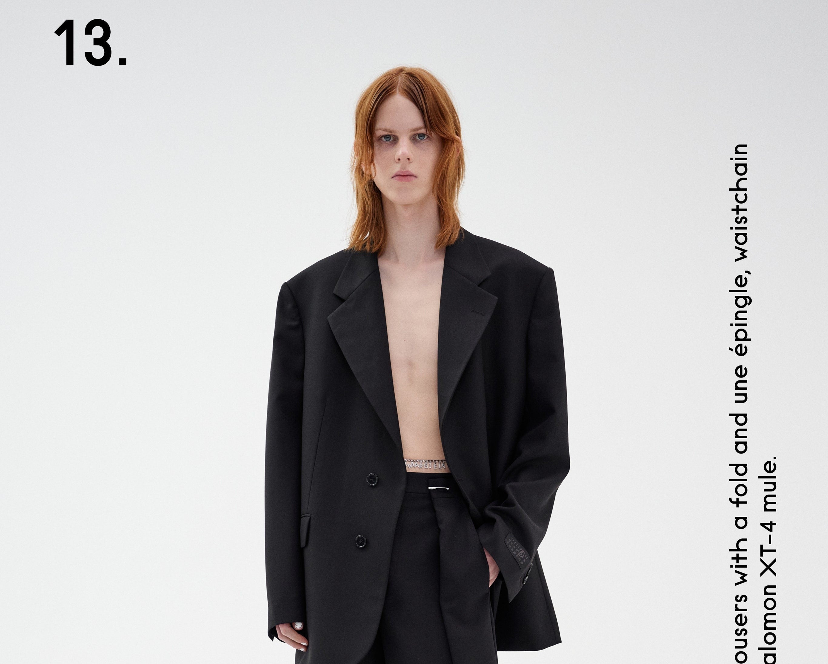 MM6 Resort 2024 - Feuille Luxury